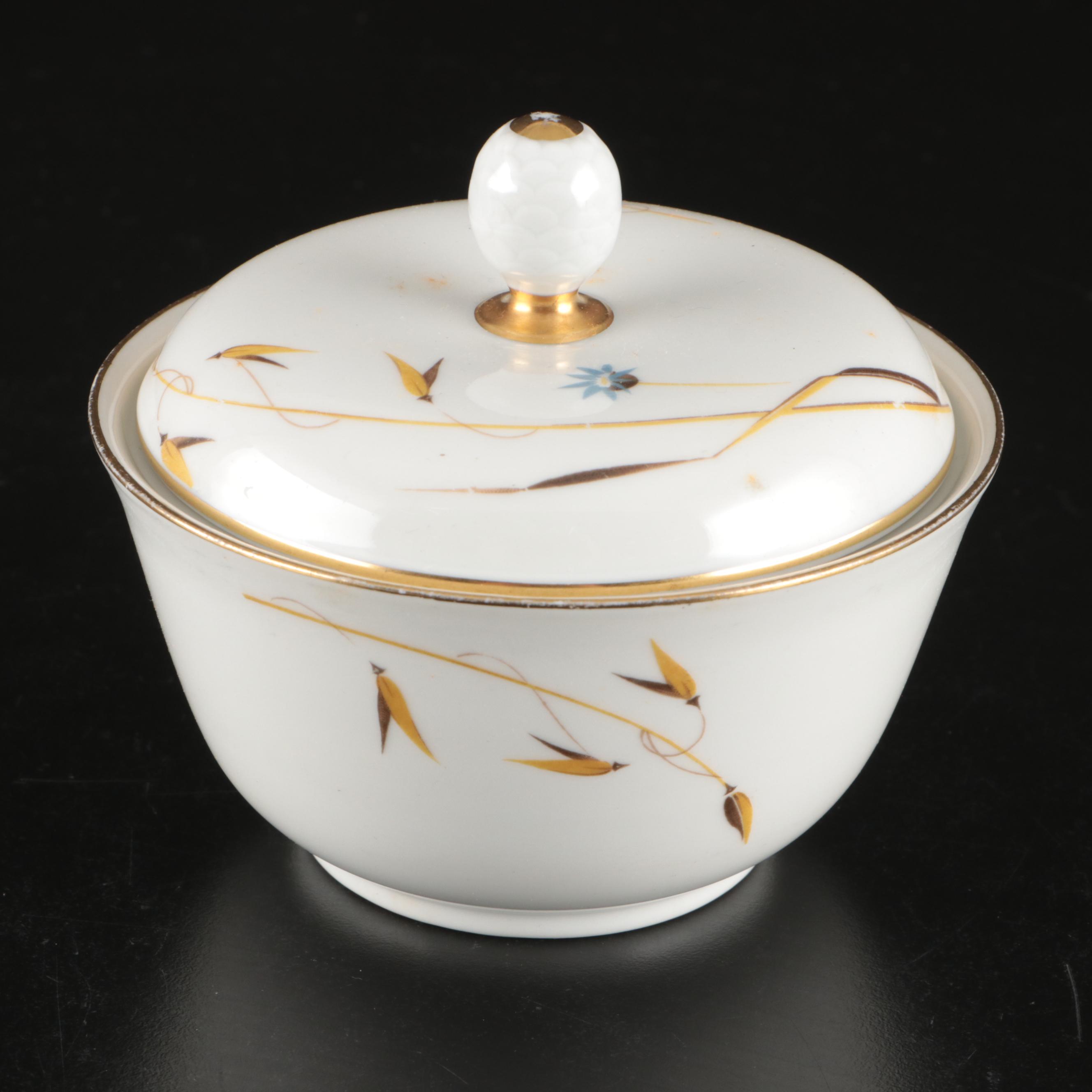 Rosenthal-Continental "Helena" White Wildflower Ceramic Dinnerware