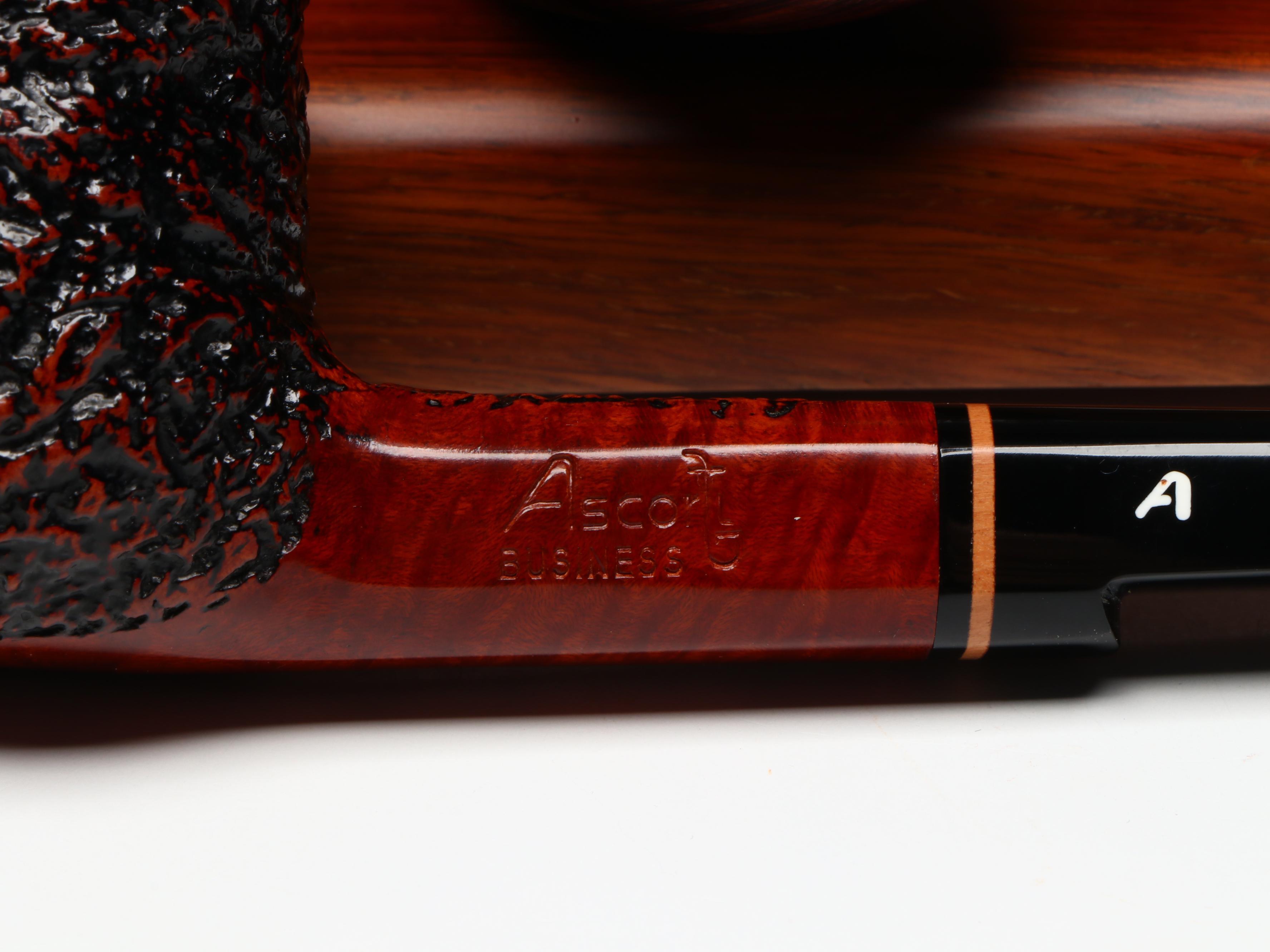 Ascorti, Claudio Cavicchi  and Karl Erick Briar Tobacco Pipes with Stand