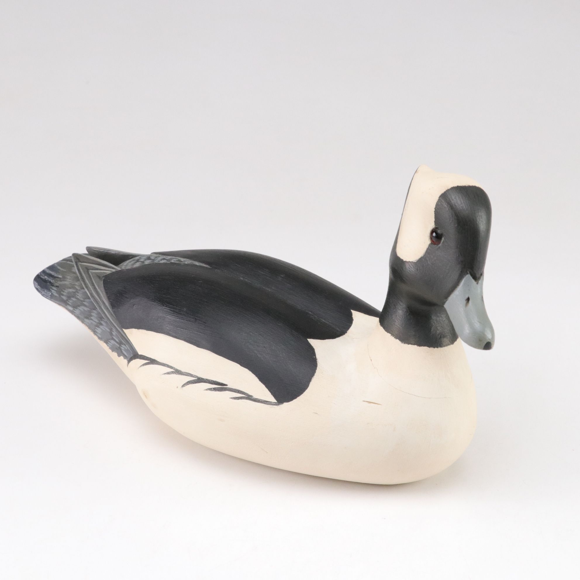 Hand-Crafted Harry V. Shourds II Bufflehead Decoys