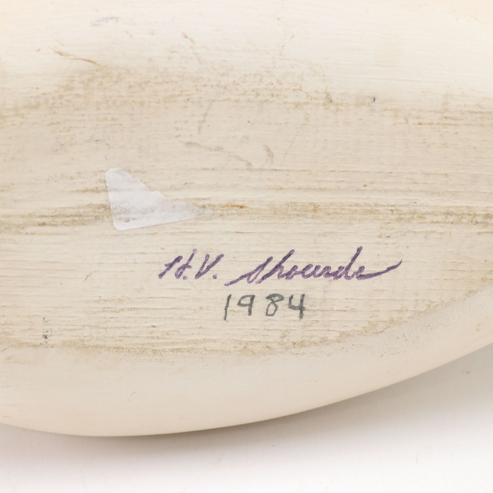 Hand-Crafted Harry V. Shourds II Bufflehead Decoys