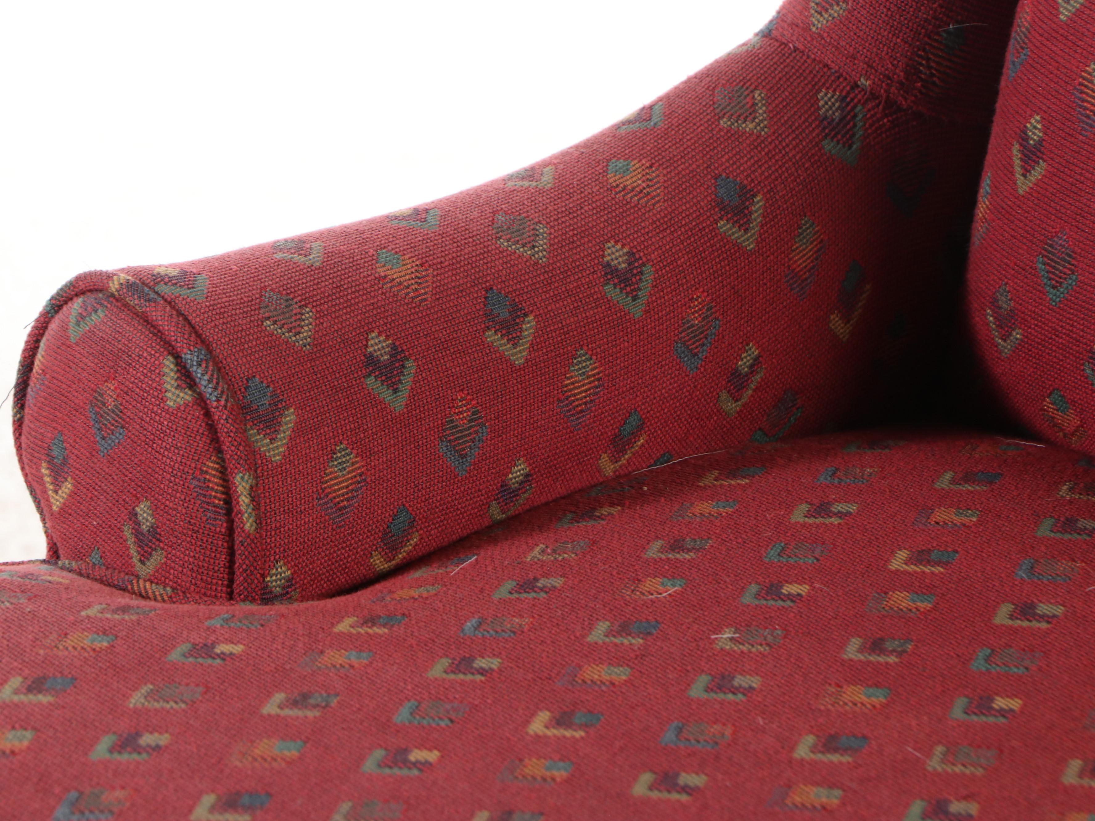 Set of Four Johnston Benchworks Federal Style Narrow Wingback Chairs