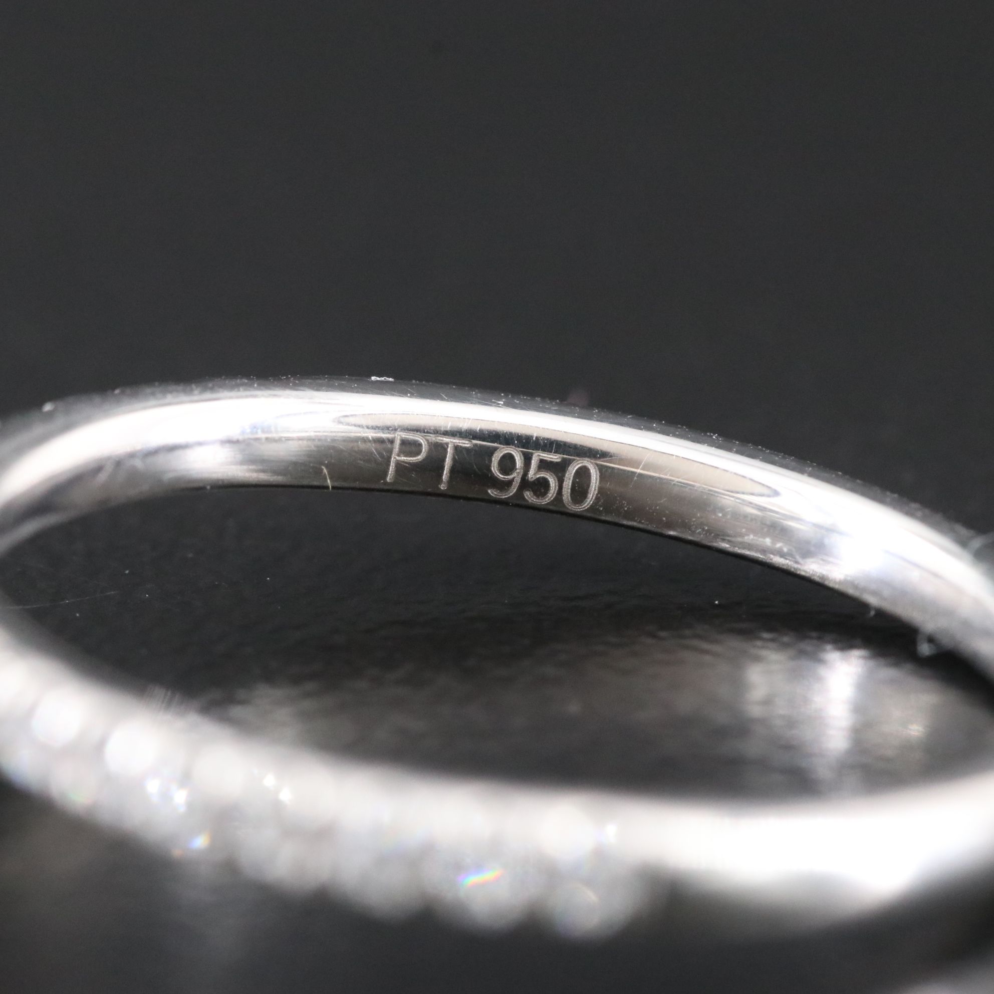 Platinum 1.35  CTW Lab Grown Diamond Ring with IGI Report