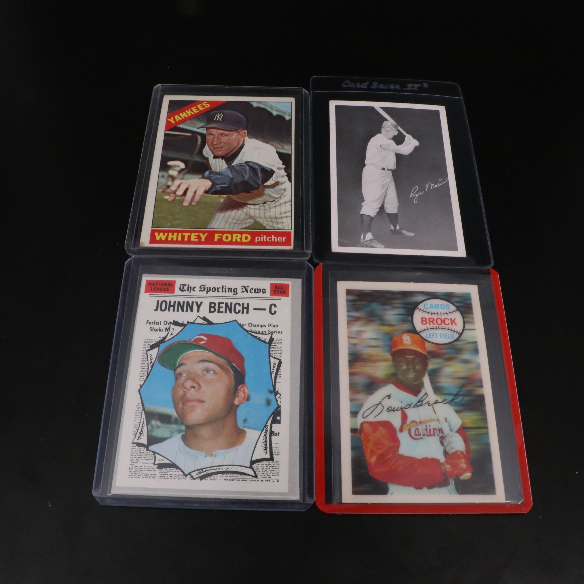 PSA Graded and Other Baseball Cards with Roger Maris, Ted Williams, and More