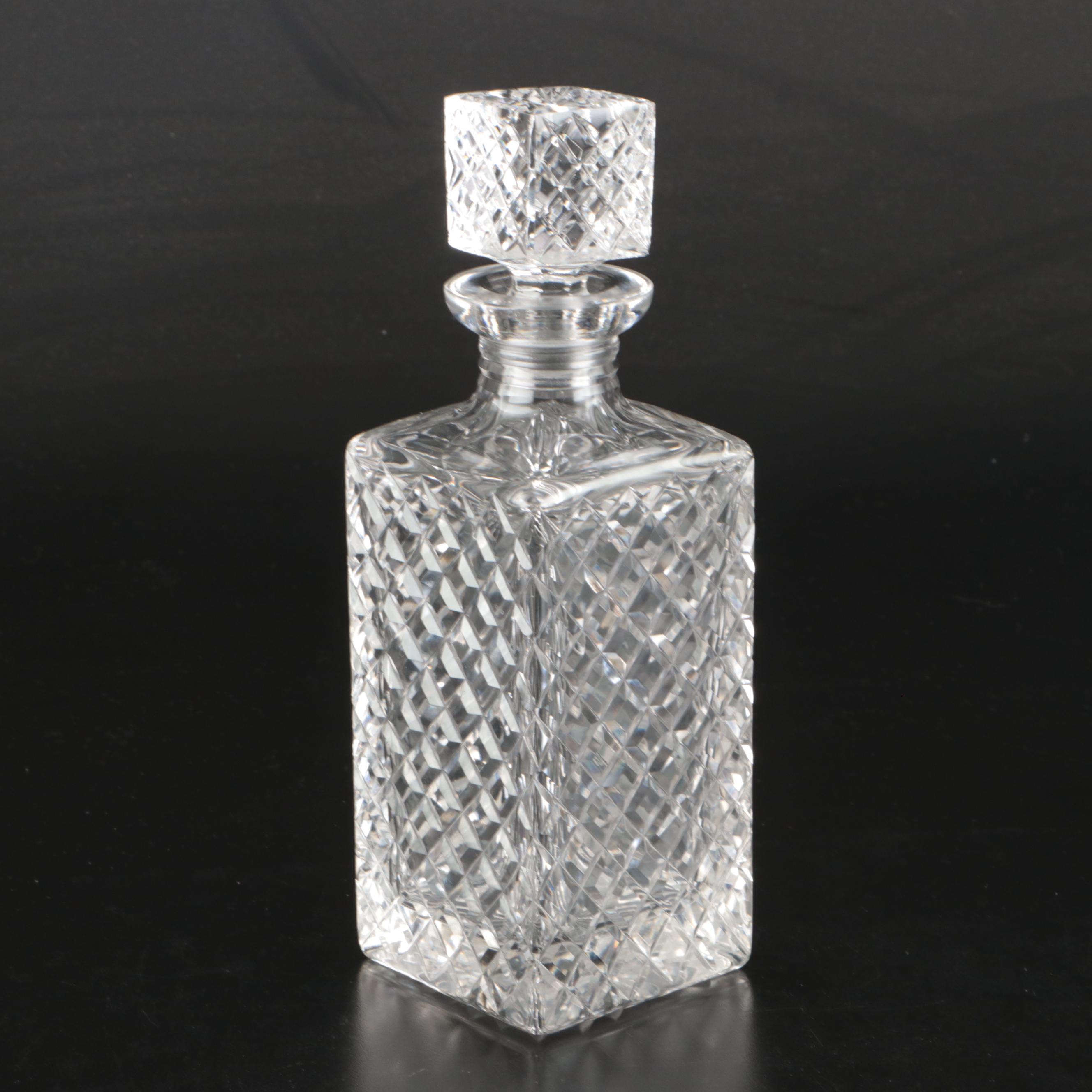 American Brilliant Style Cut Glass Perfume Bottles with Other Decanter