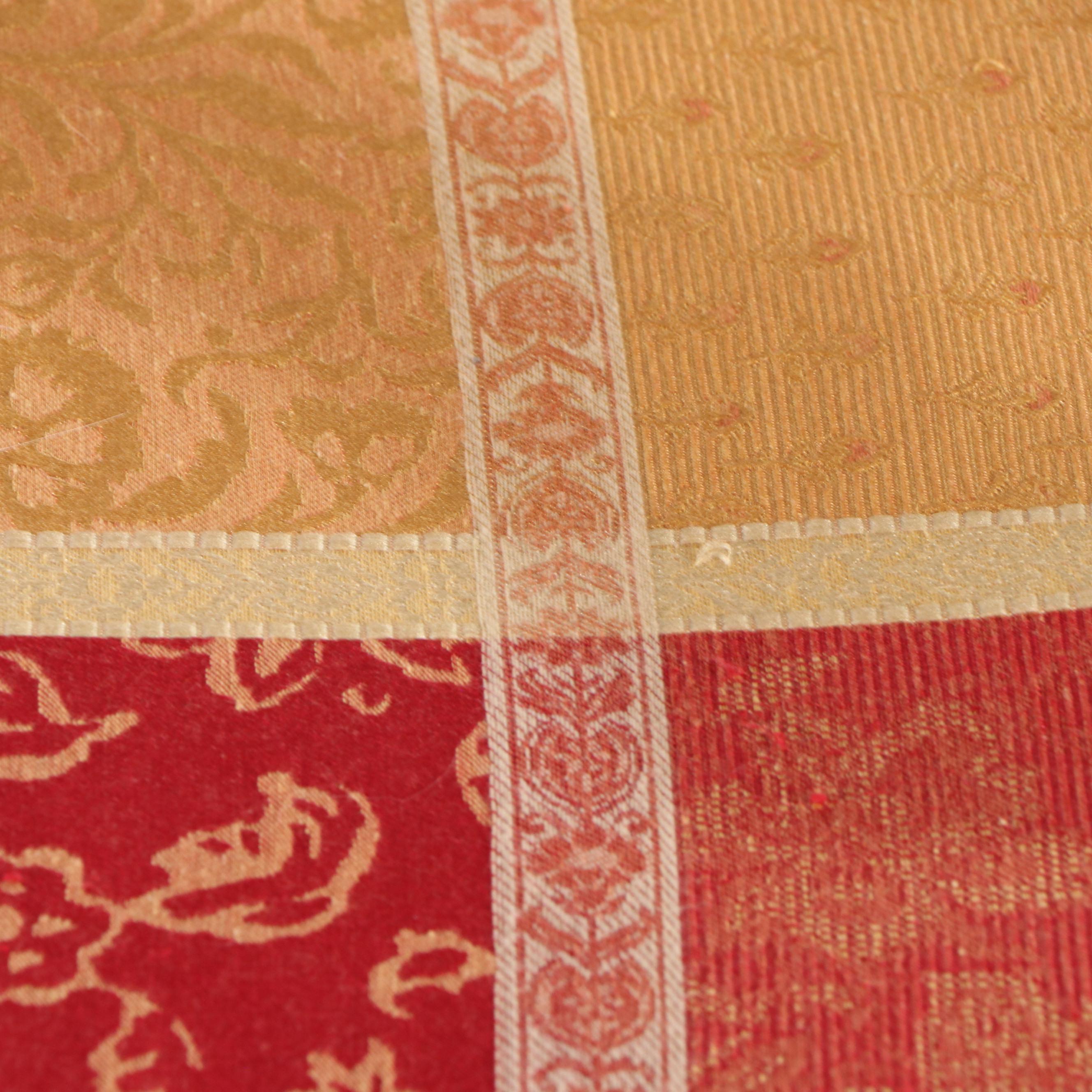 Victorian Carved Walnut Rocking Chair with Rattan Back and Seat