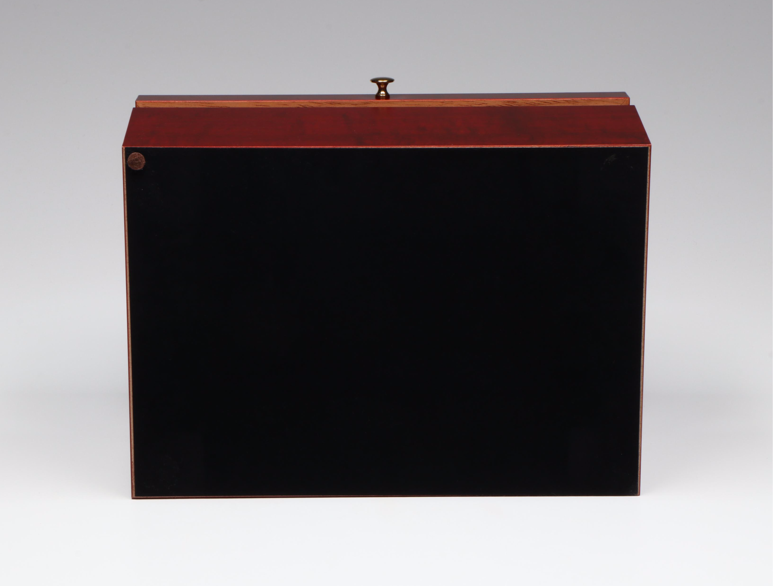 Cherry Finished Wooden Cigar Humidor
