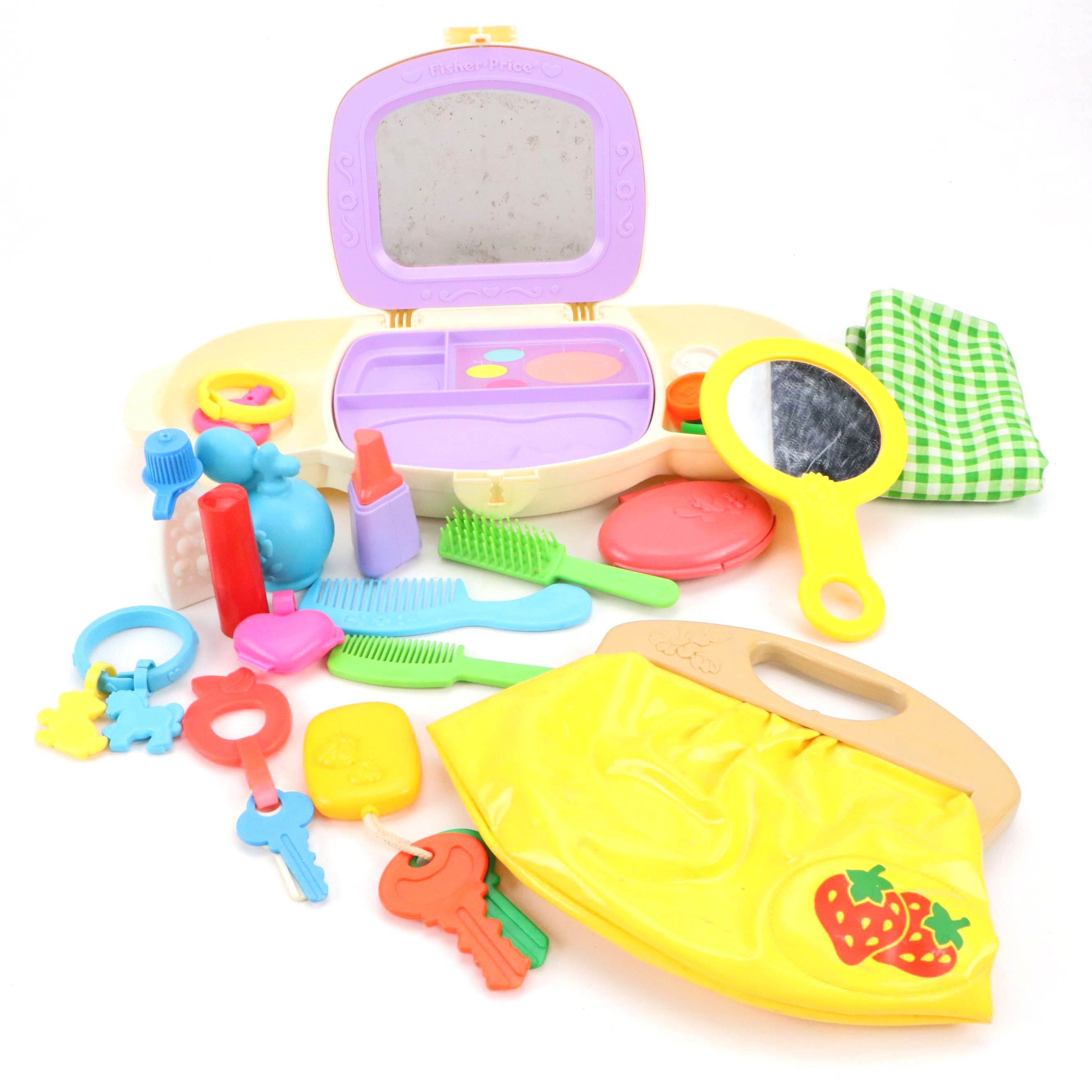 Fisher Price "Dress Up Family" Play Vanity Set and Accessories
