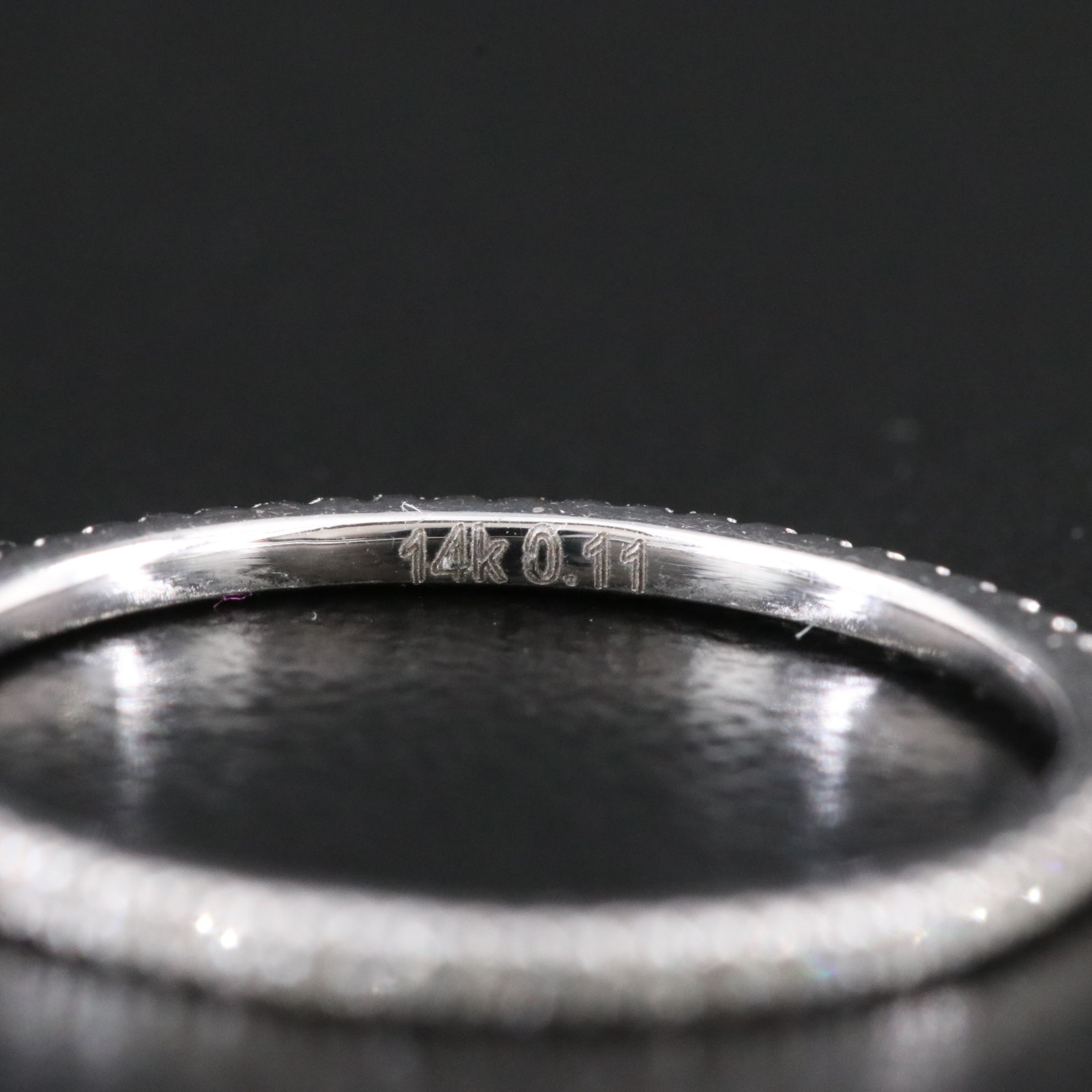 14K Diamond Eternity Ring
