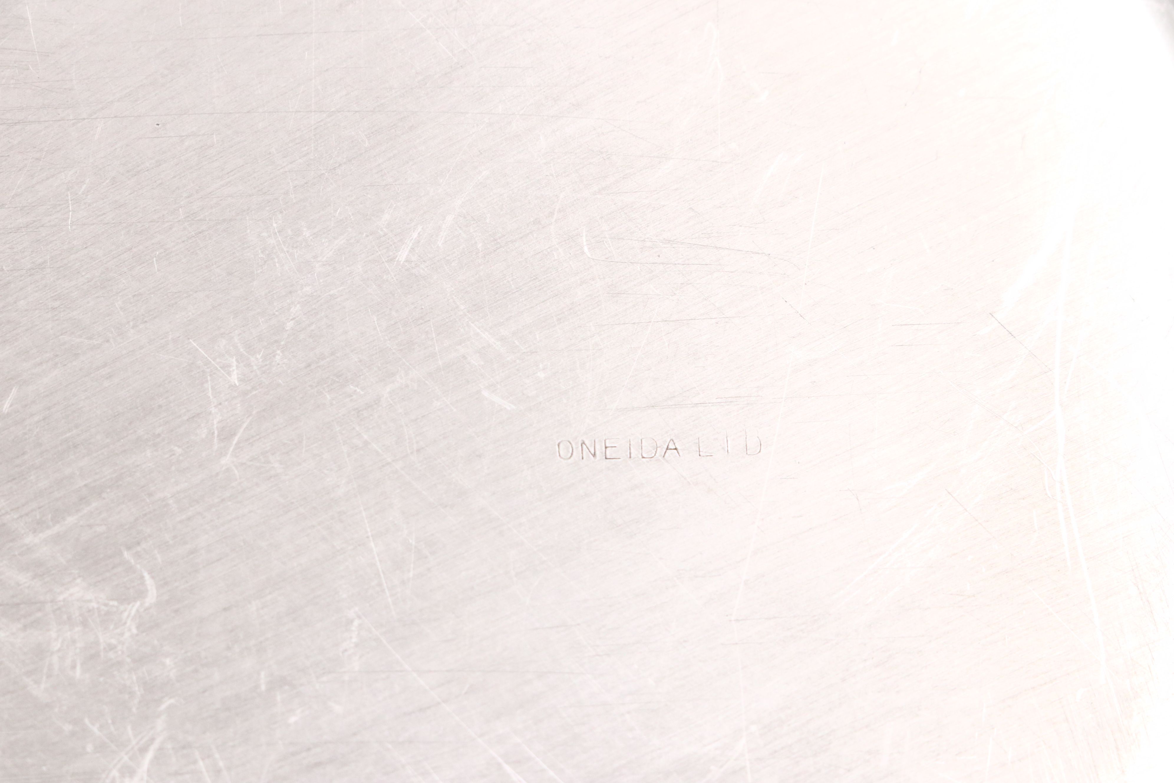 Vintage Presentation Plates with Other Silver Plate Tableware