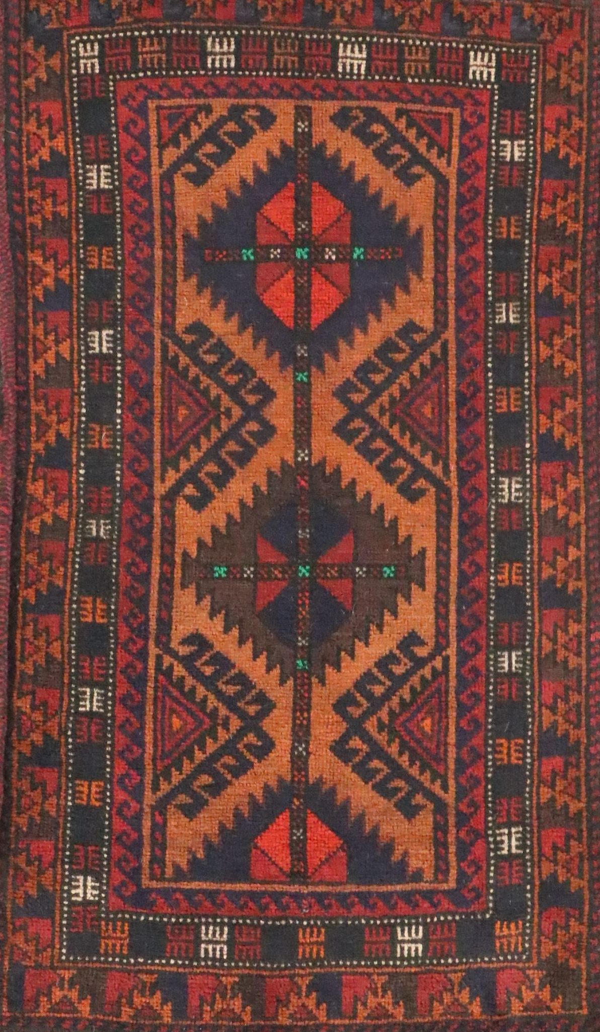 Hand-Knotted Afghan Baluch Balisht Bag Pillow Cover