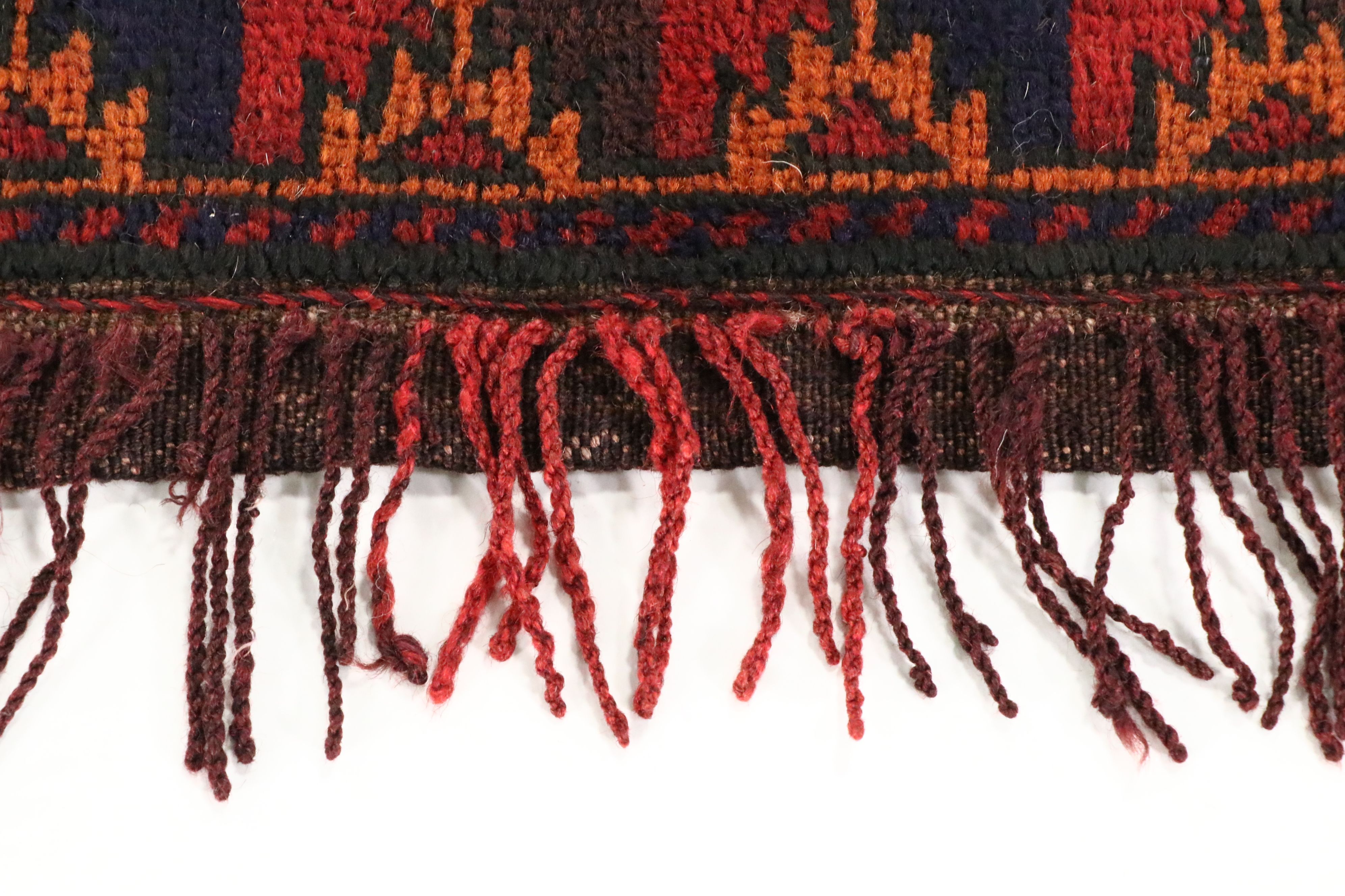 Hand-Knotted Afghan Baluch Balisht Bag Pillow Cover
