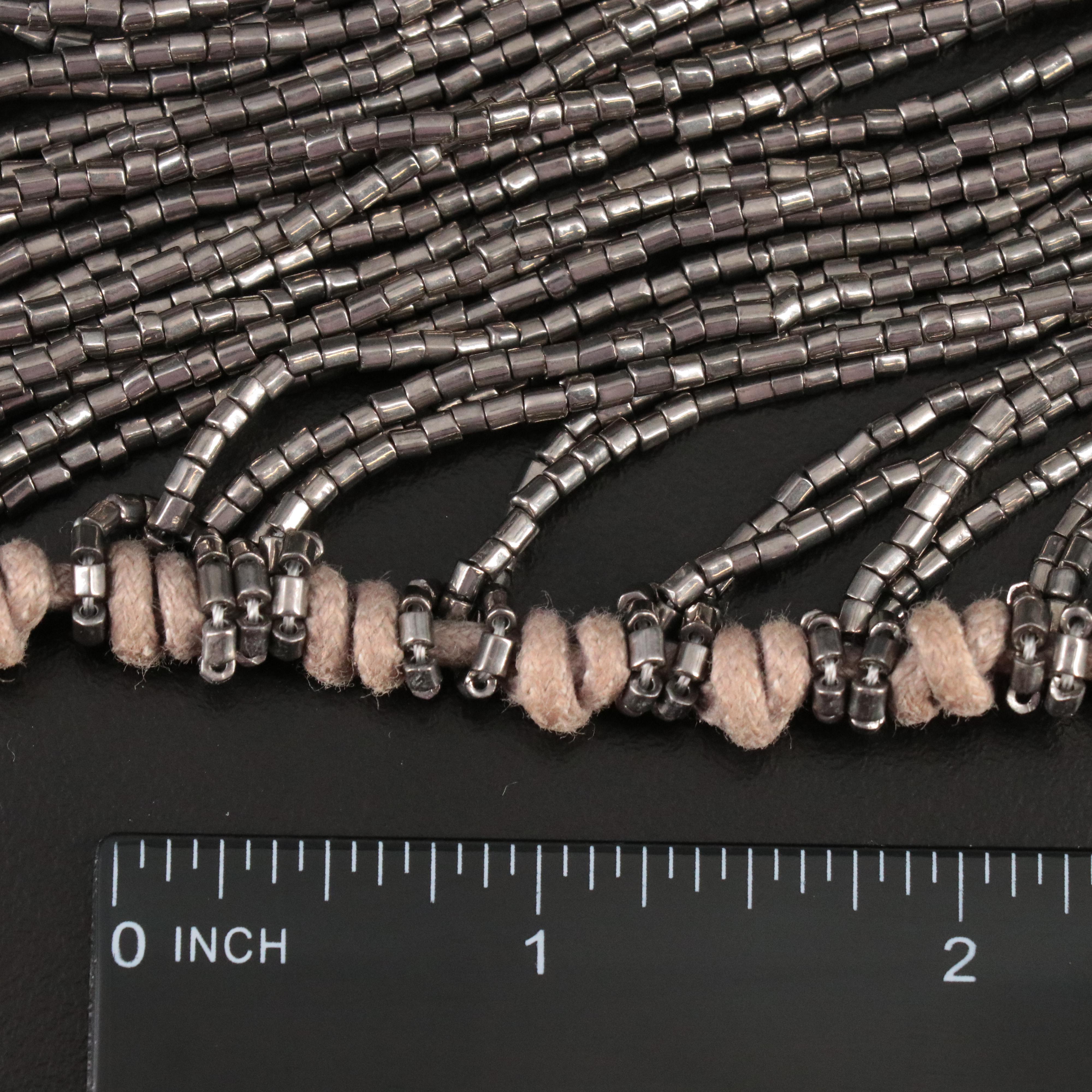 Fringe Metal Necklace