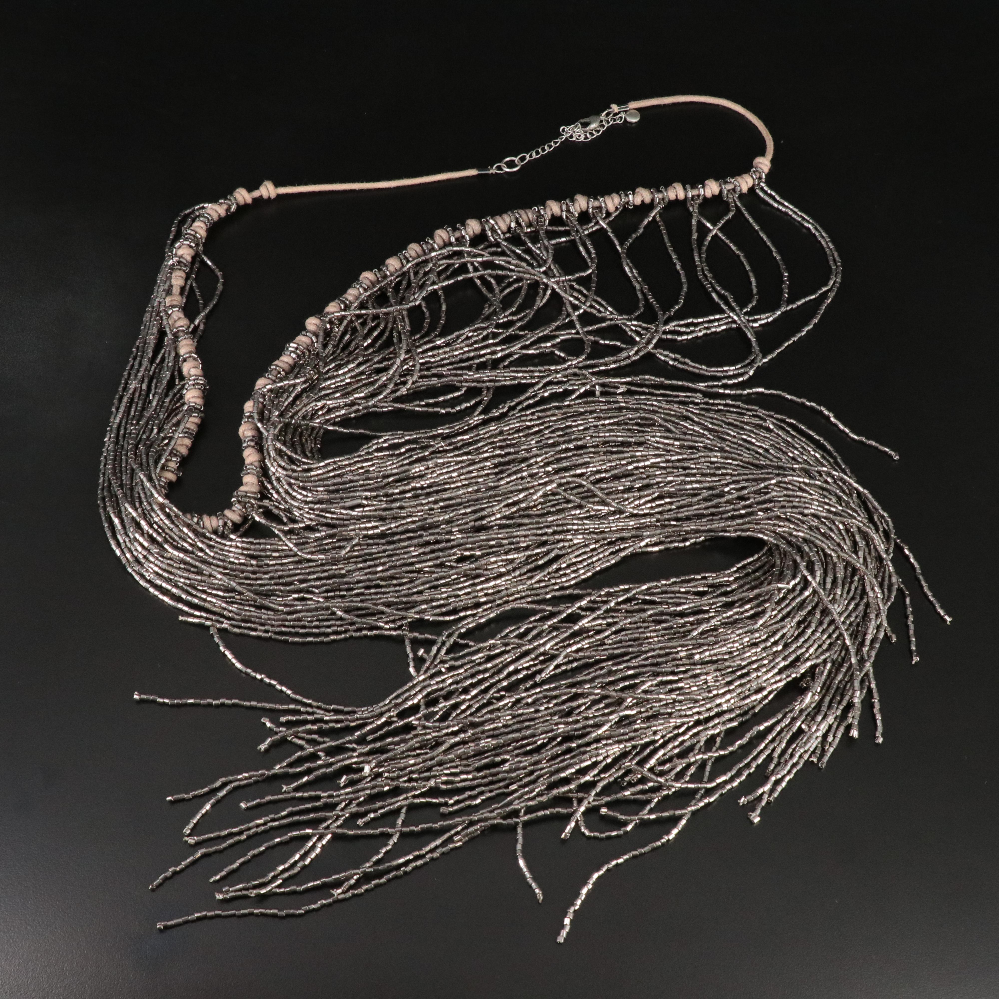 Fringe Metal Necklace