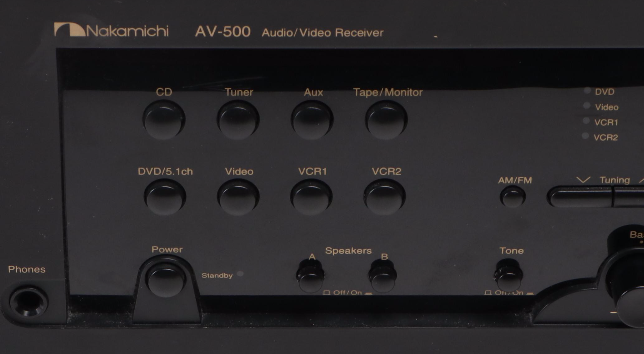 Nakamichi AV-500 Stereo Audio/Video Receiver