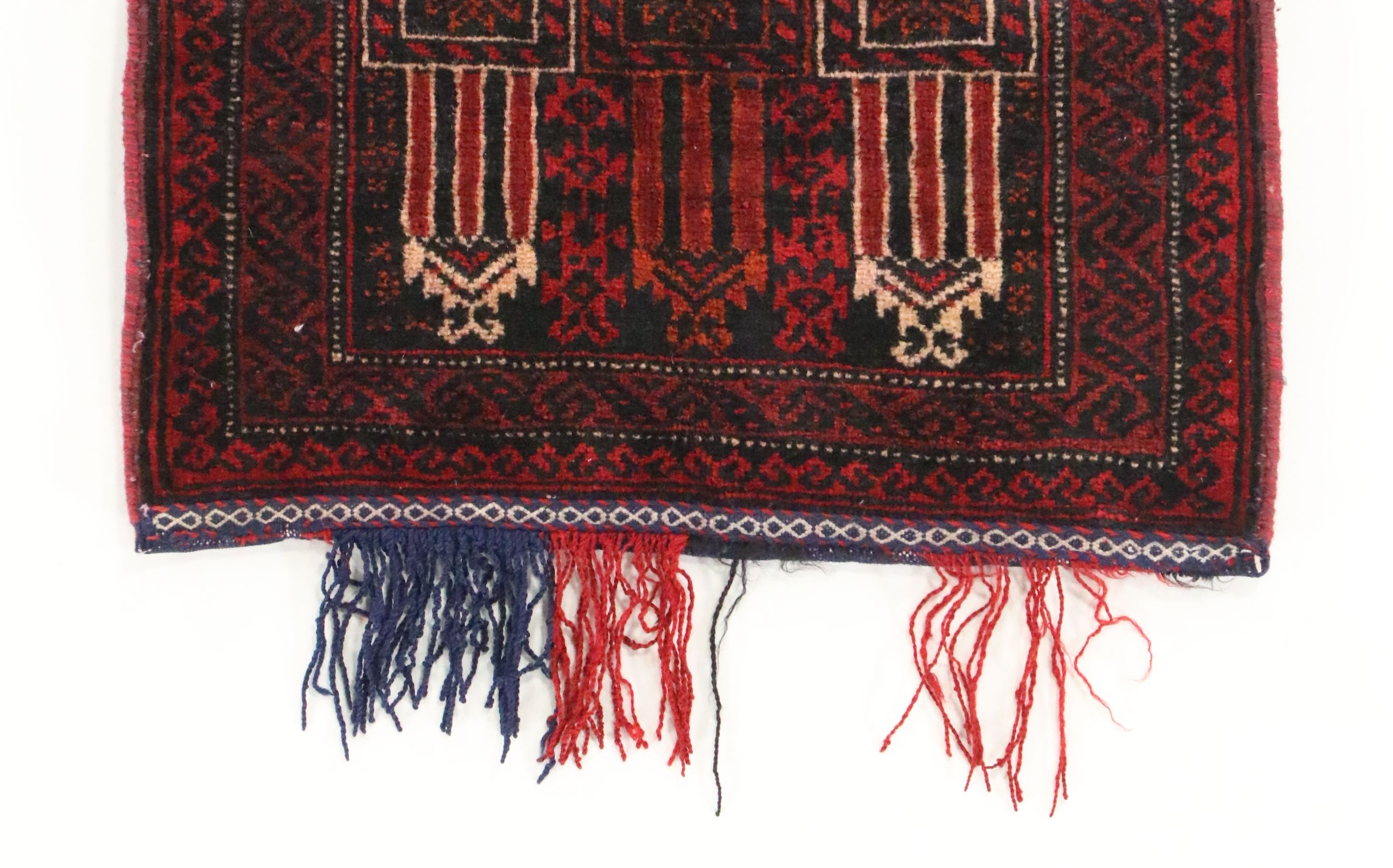 Hand-Knotted Afghan Baluch Balisht Bag Pillow Cover
