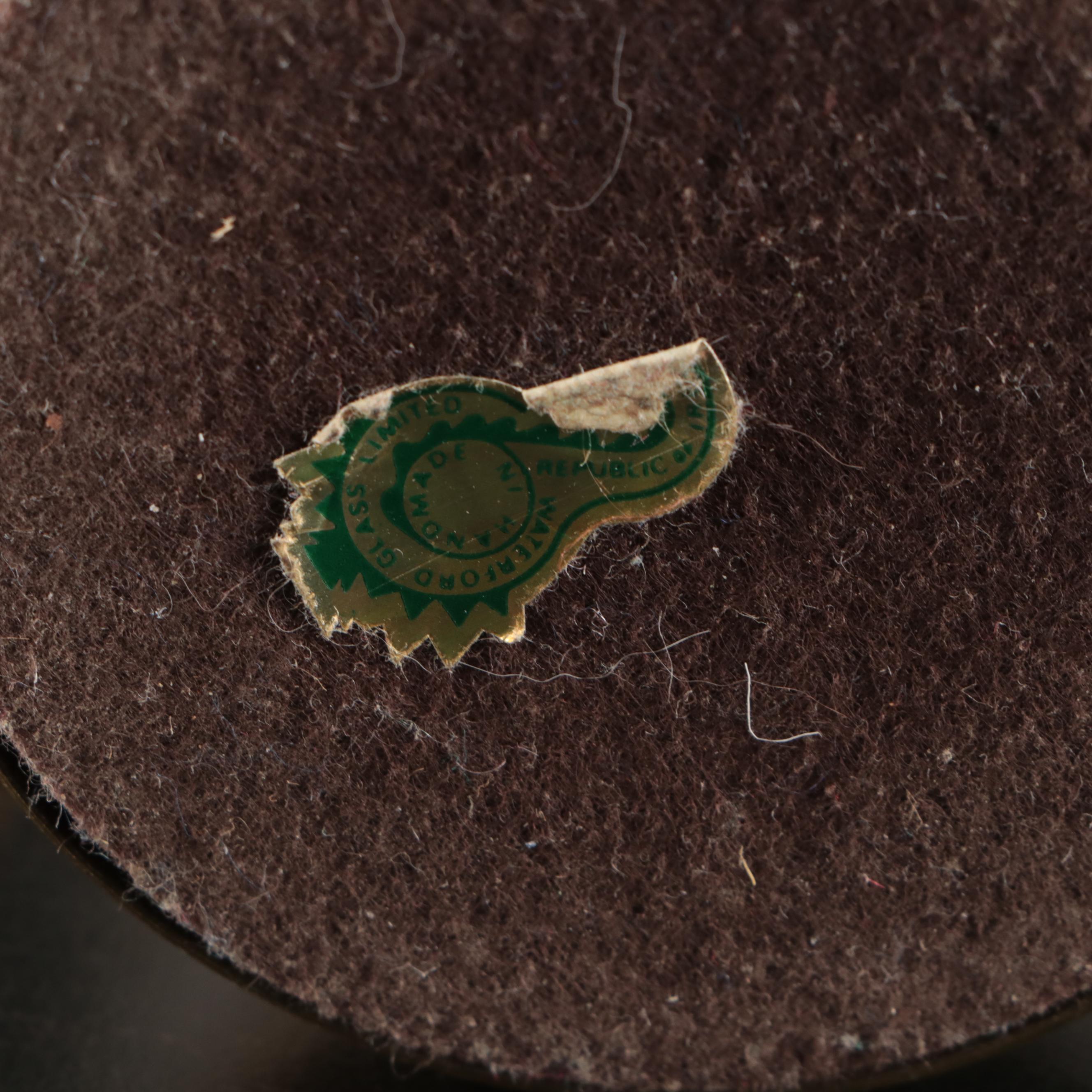 Waterford Crystal Table Lamps with Marquis Waterford Martini Glass