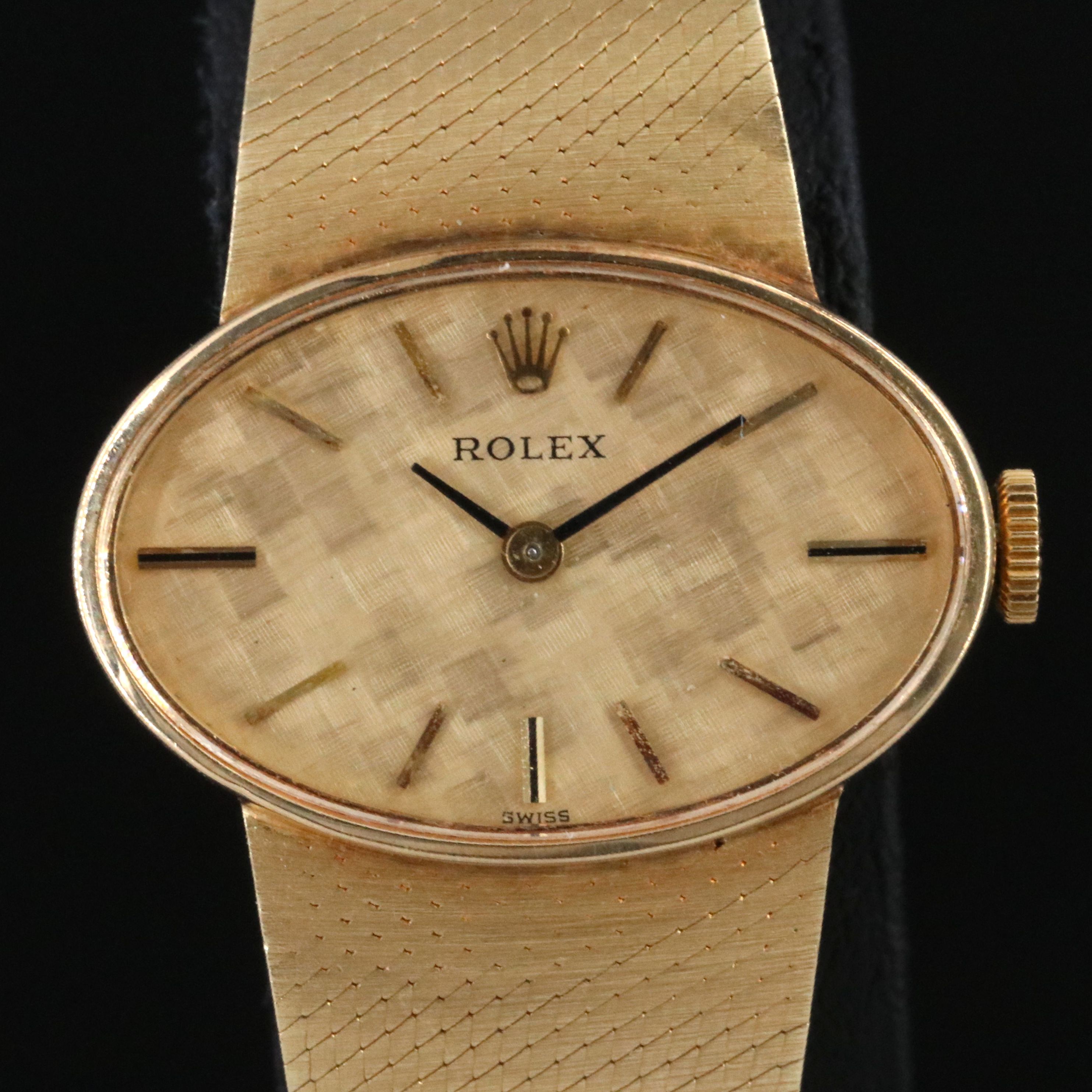 Rolex Vintage 14K 1978 Manual Wind Watch