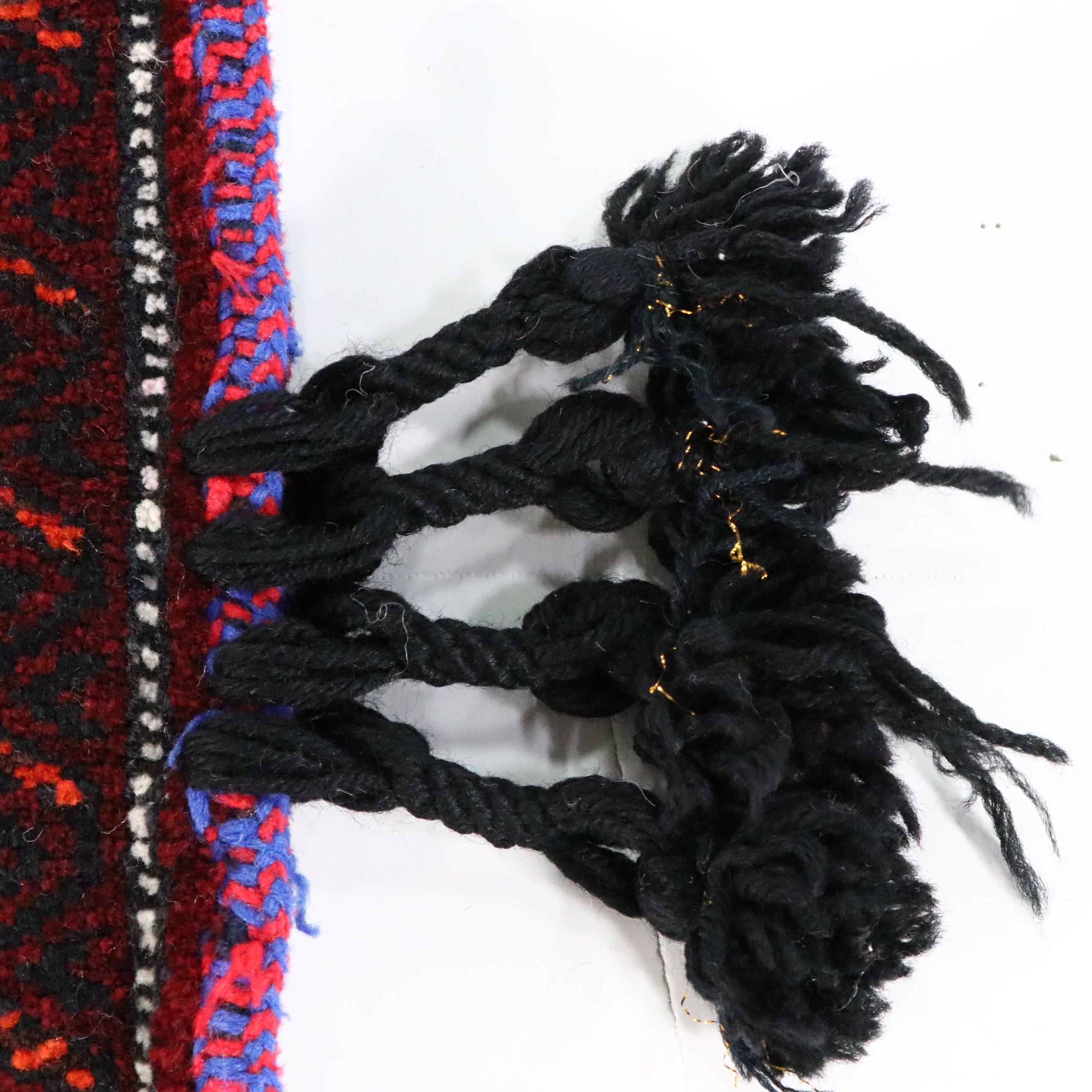 Hand-Knotted Afghan Baluch Balisht Bag Pillow Cover
