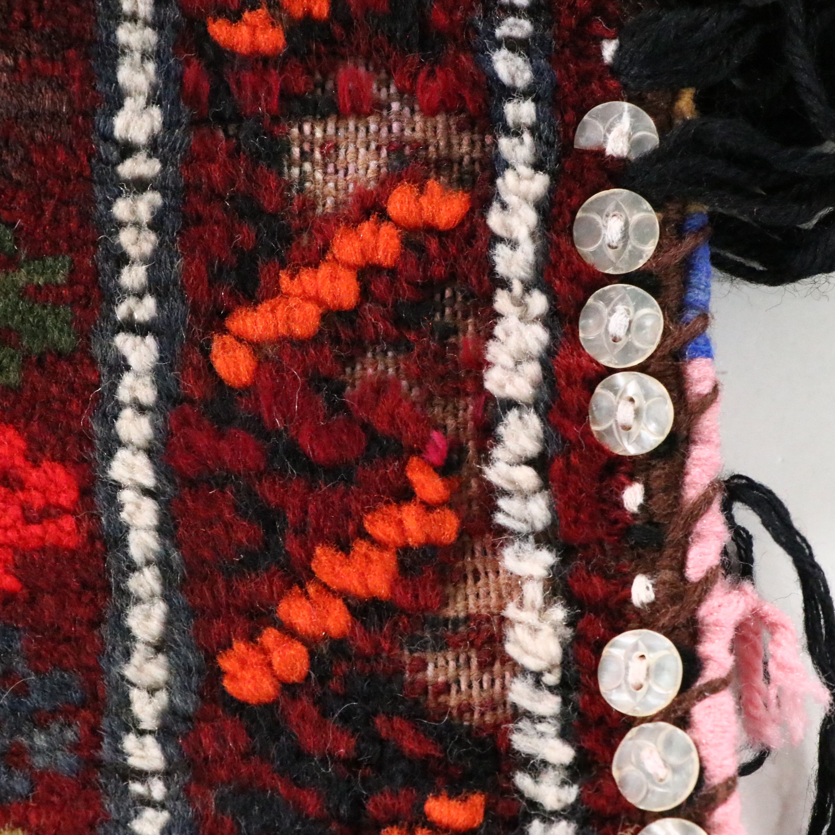 Hand-Knotted Afghan Baluch Balisht Bag Pillow Cover