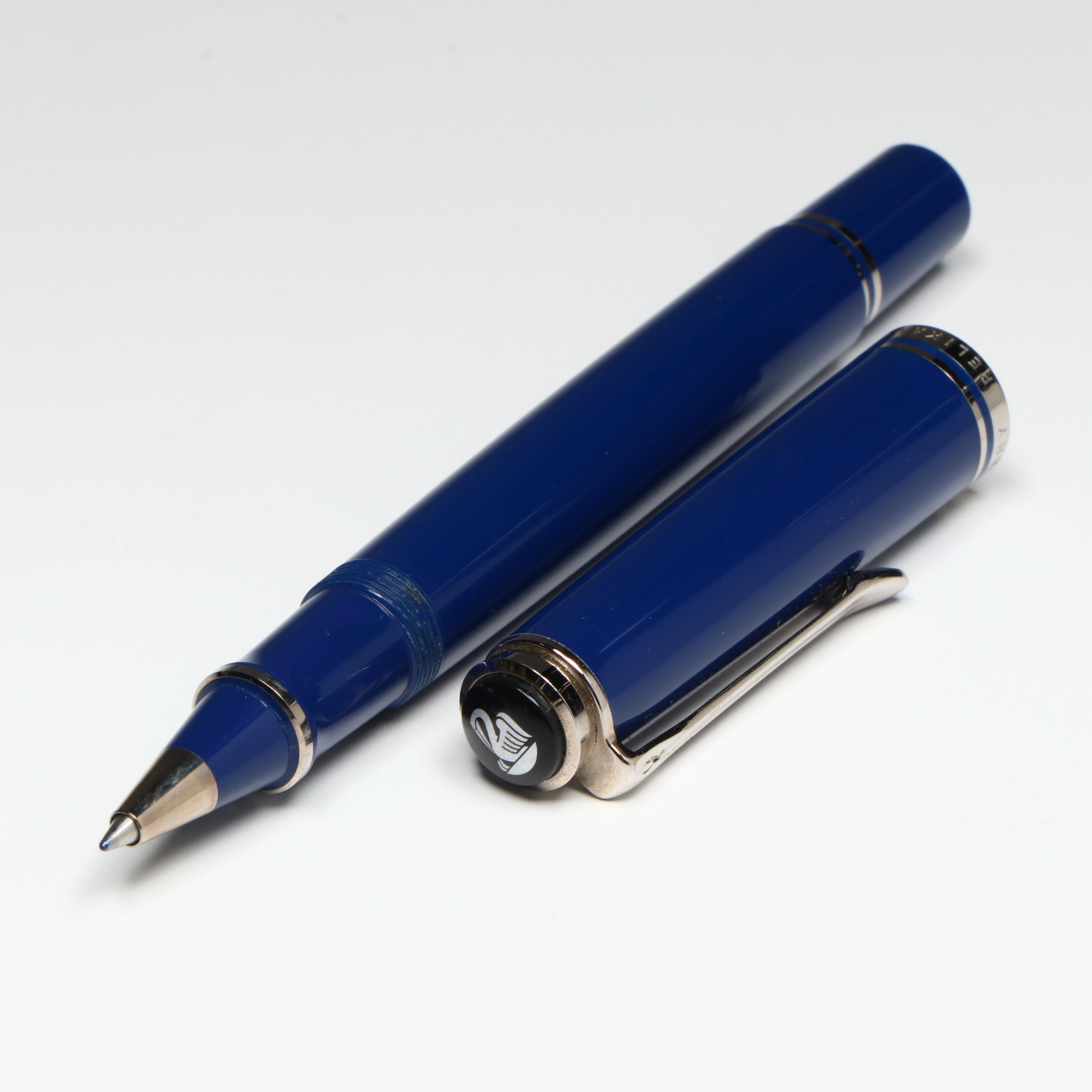 Pelikan Souverän Navy Blue Resin Rollerball Pen