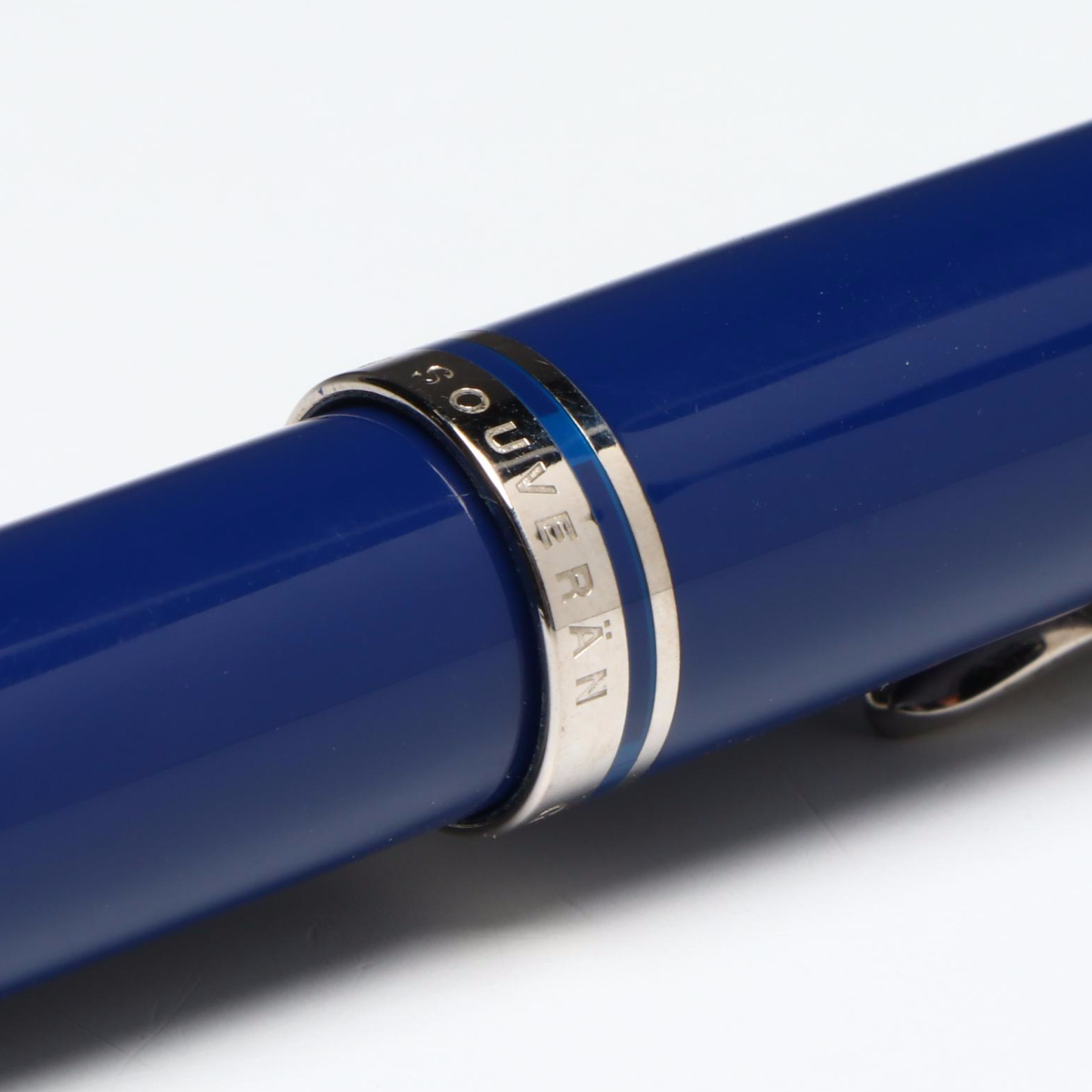 Pelikan Souverän Navy Blue Resin Rollerball Pen