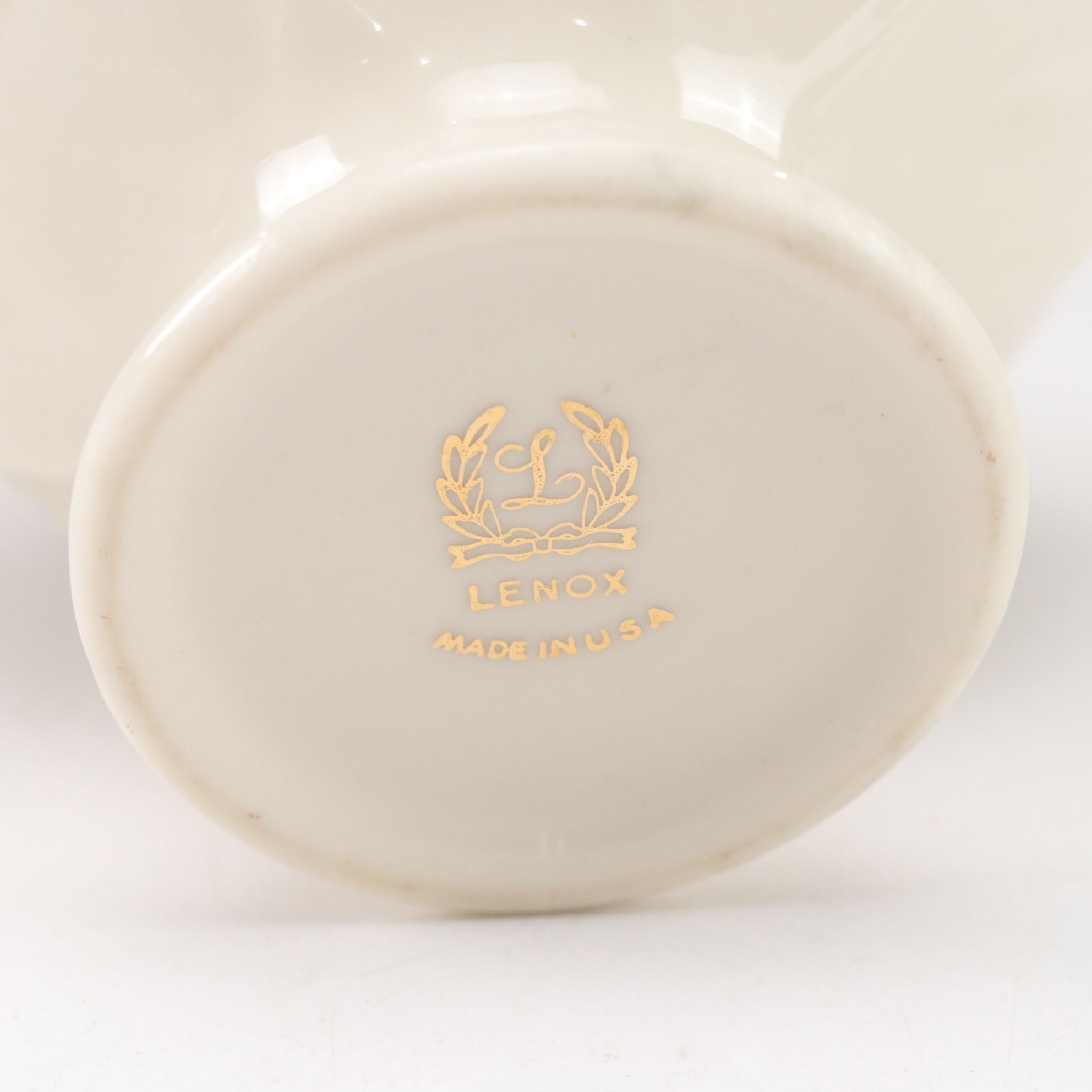 Lenox Bud Vase & Candle Holders with Egg Cups