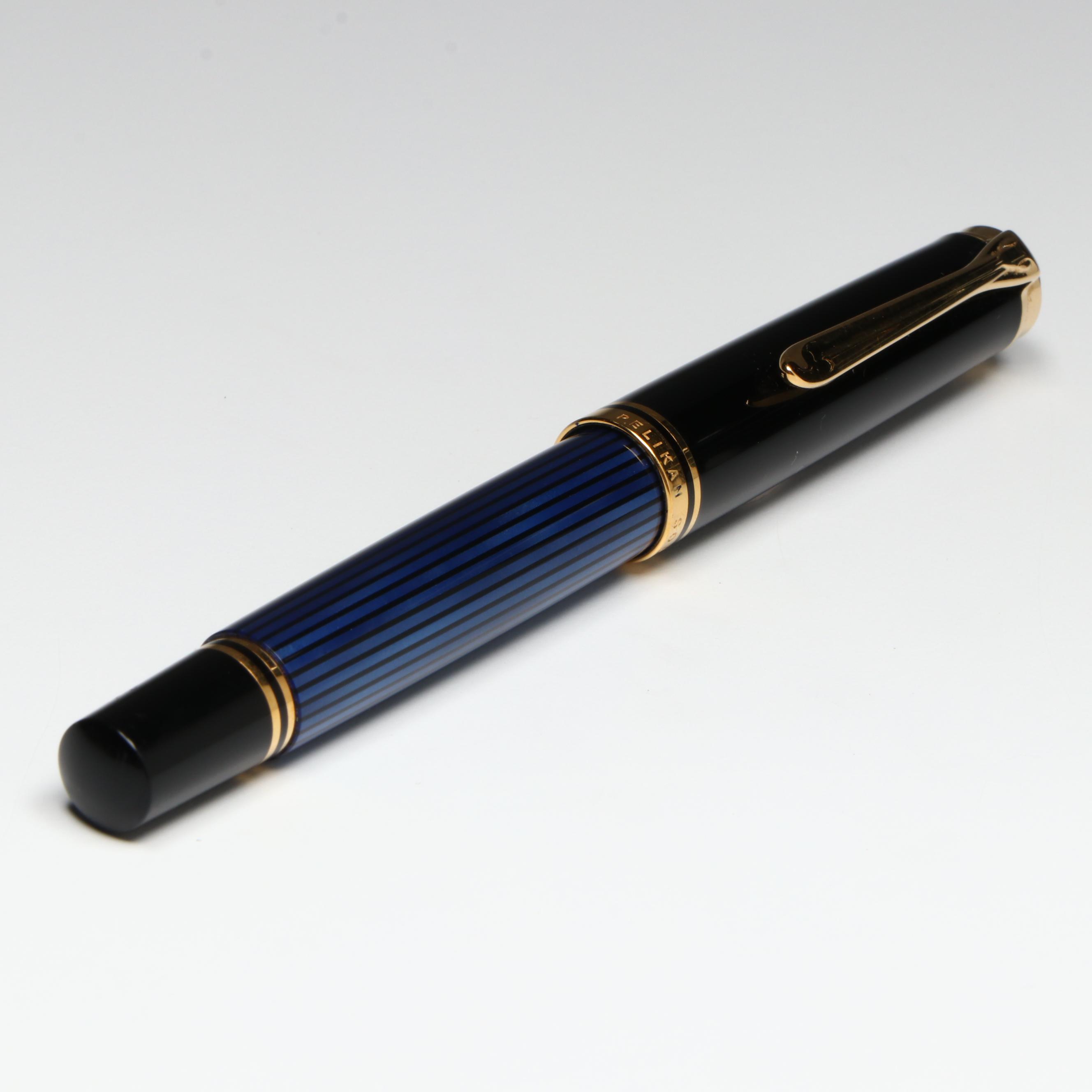 Pelikan Souverän R800 Blue and Black Rollerball Pen