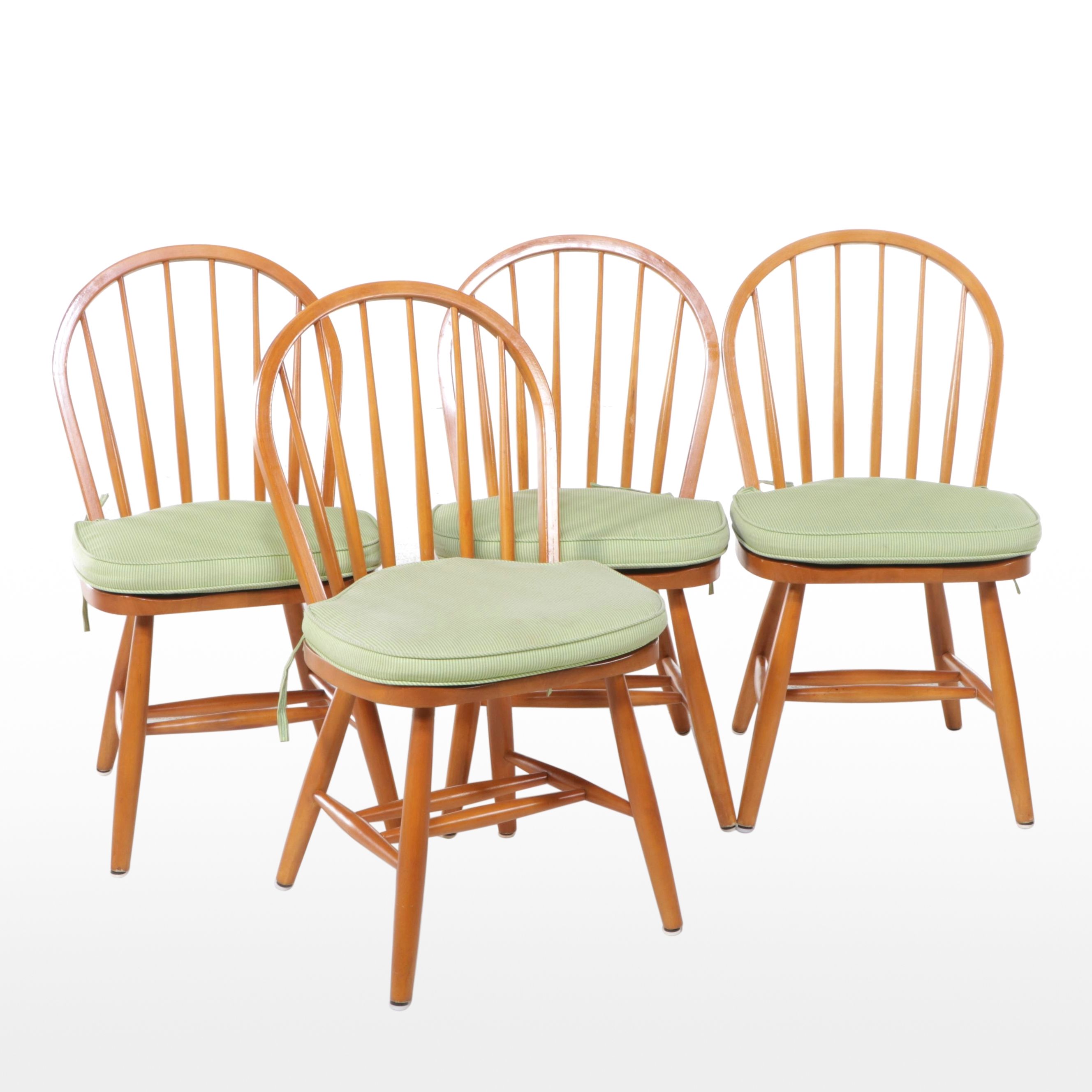 Set of Four Maple Windsor Chairs
