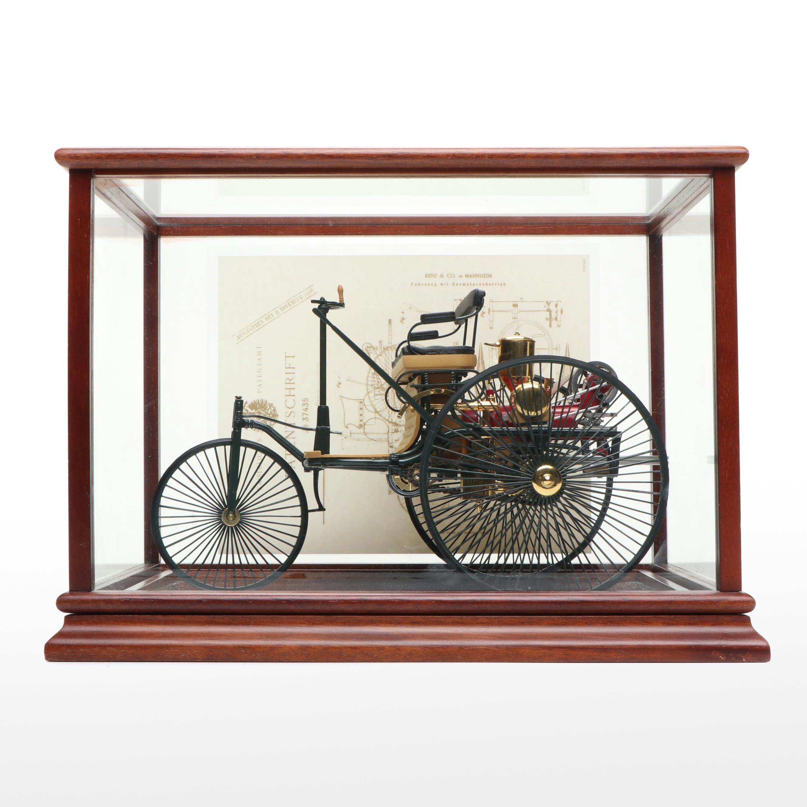 Franklin Mint " 1886 Benz Patent Motorwagen" Model Car
