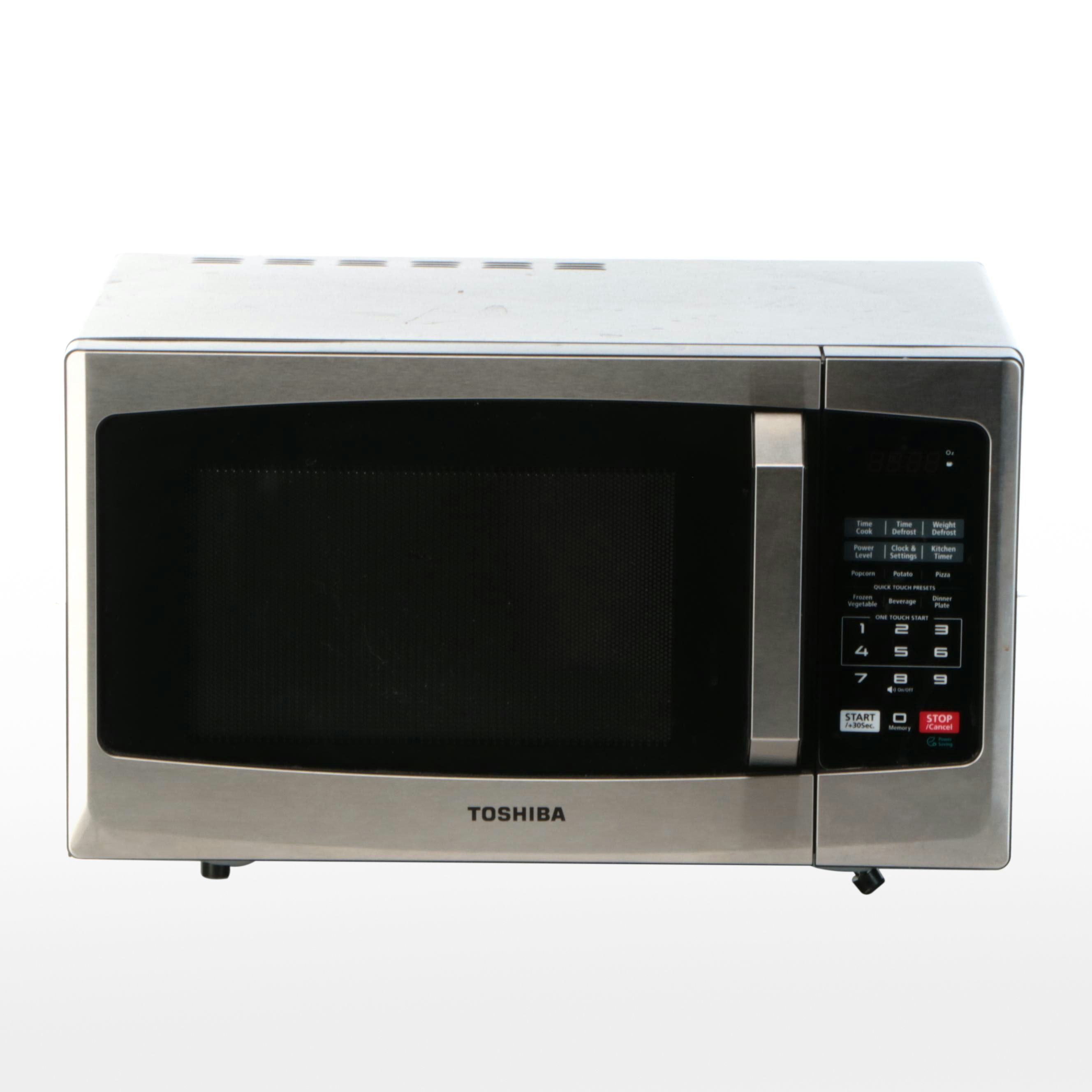 Toshiba Countertop Stainless Microwave, 2018