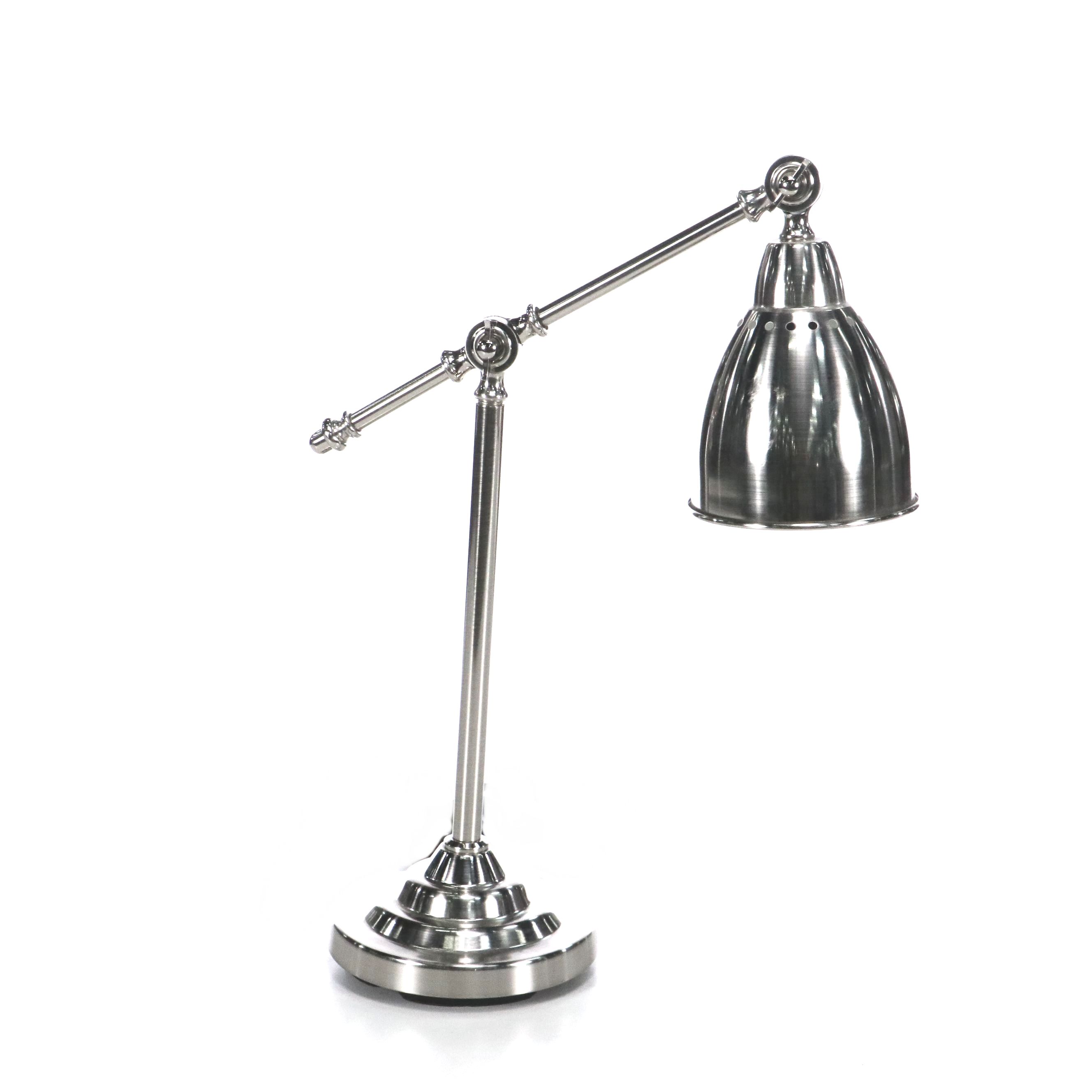 IKEA "Barometer" Polished Metal Desk Lamp, 21st Century