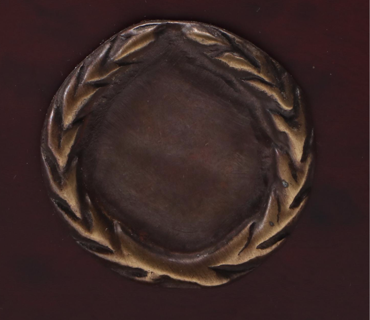 Marbleized Brass Wall Street Bull Replica Figure