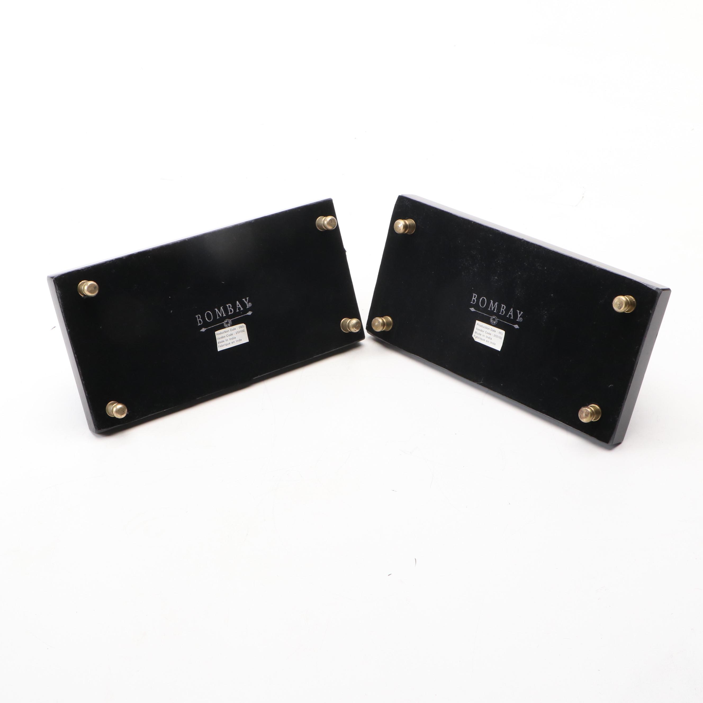 The Bombay Company Brass Recumbent Lion Bookends