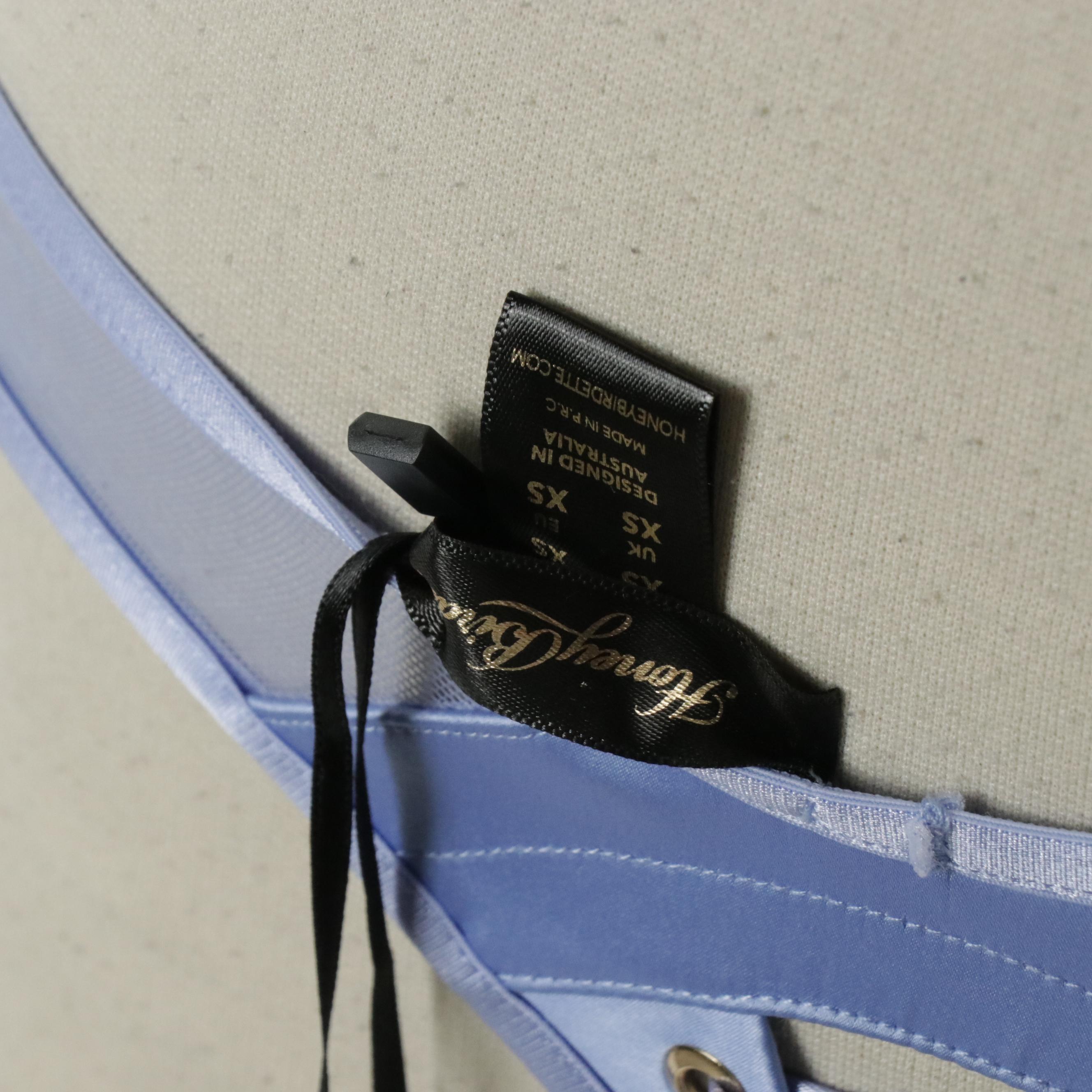 Alexis Alexo Lace Top and Romeo Lace Pant with Honey Birdette Liva Thong