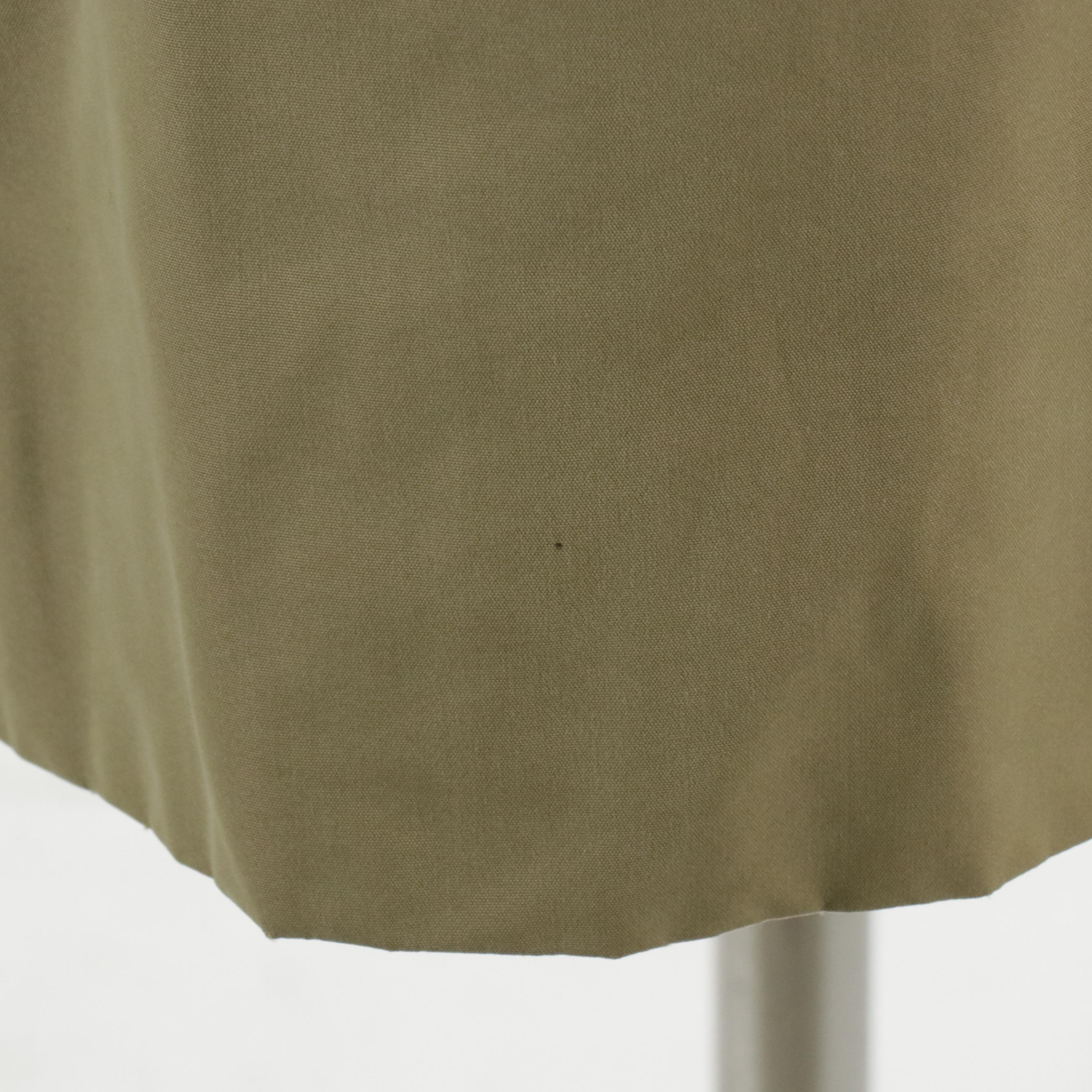 Burberrys Double-Breasted Short Trench Coat with Wool Collar and Liner