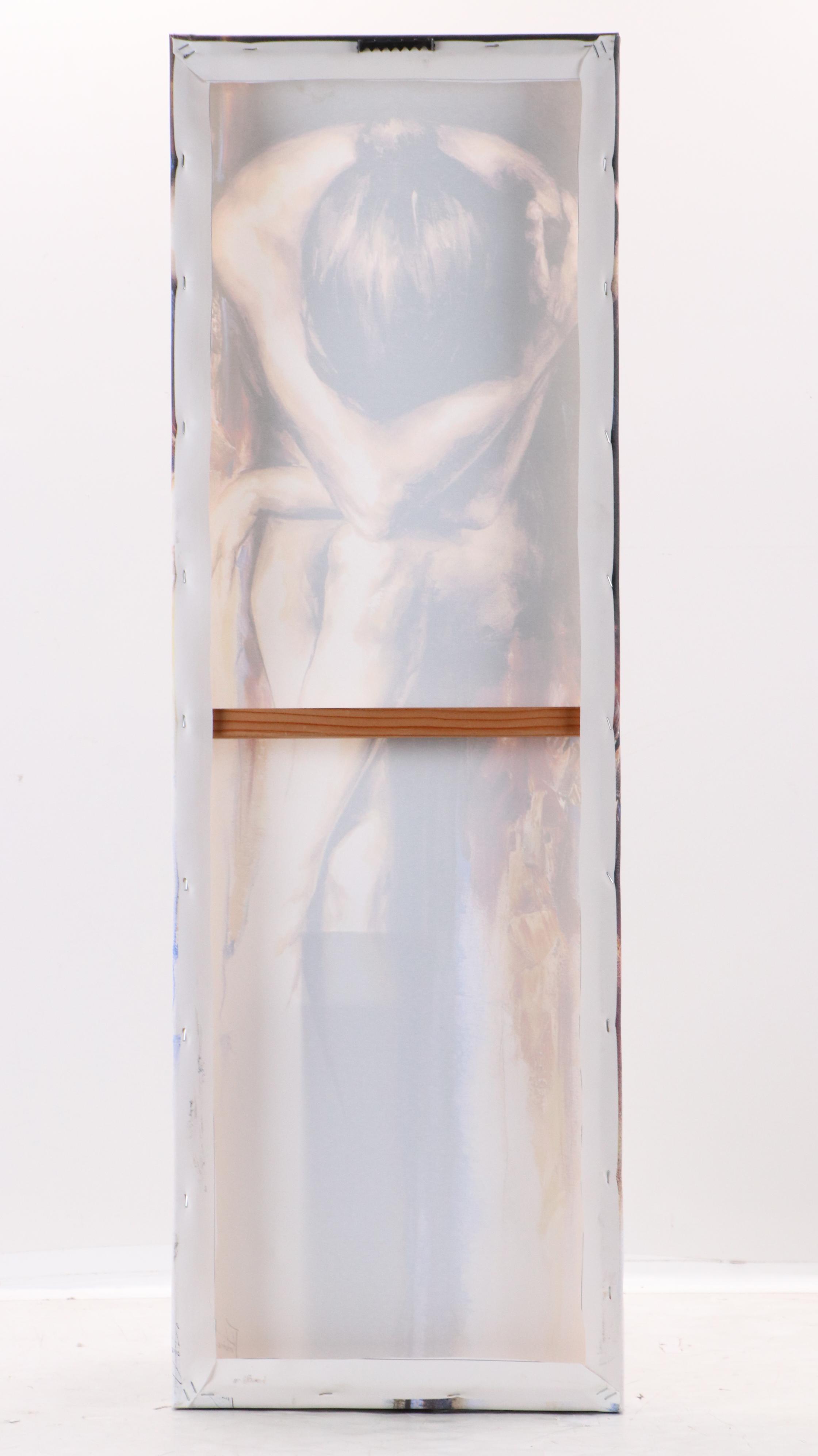 Giclées After Antoine de Villiers "Stasis" and Other of Woman with Lipstick