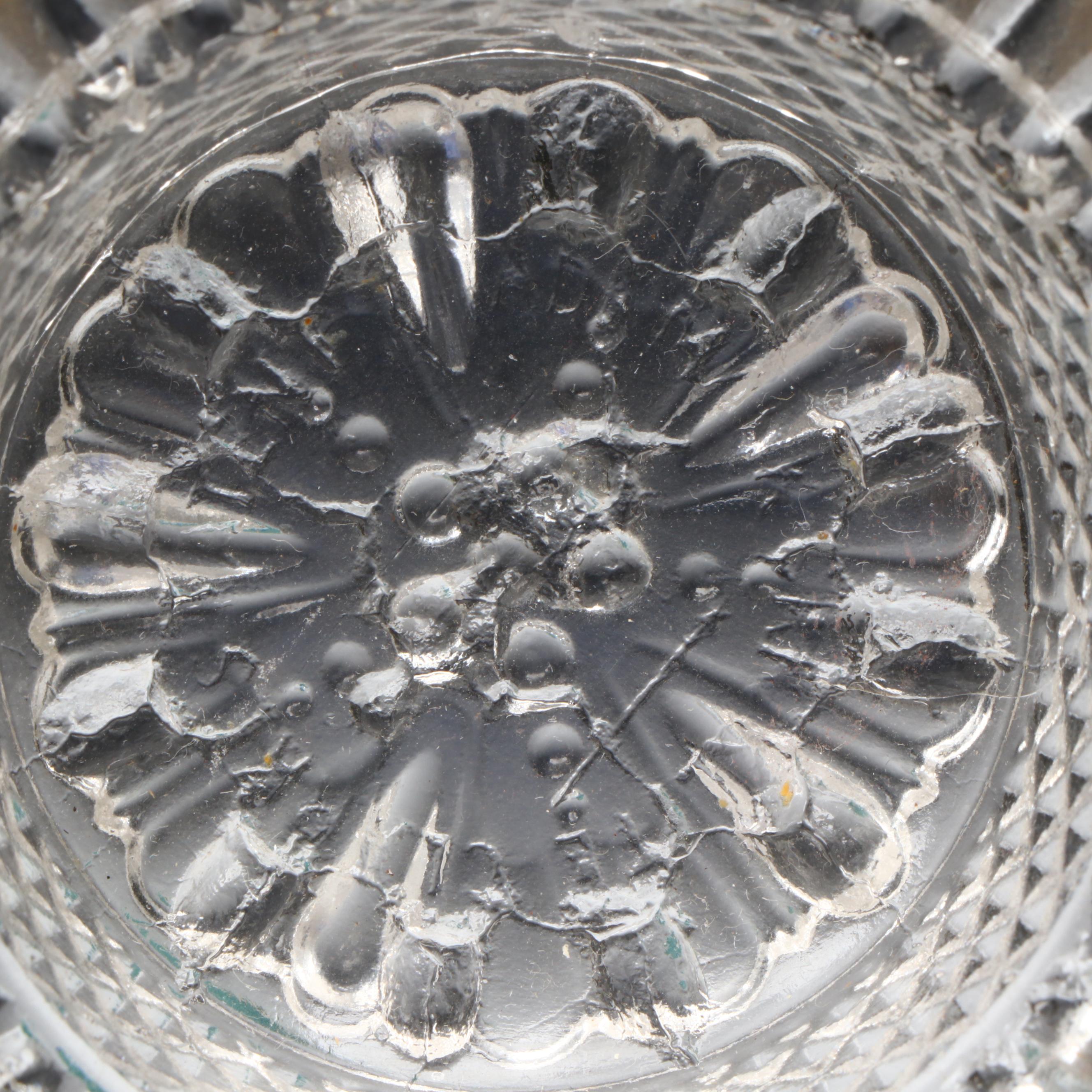 Samuel Clarke Cricklite Richly Cut Glass Fairy Lamps, Late 19th/ Early 20th C.