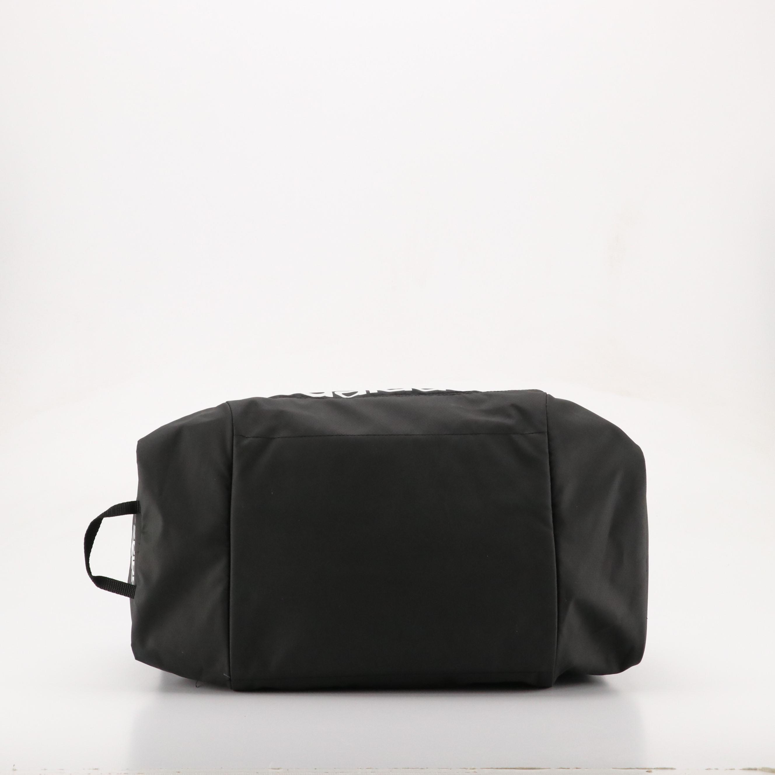 Adidas Small Gym Bag and Travel Duffel Bag in Black Nylon