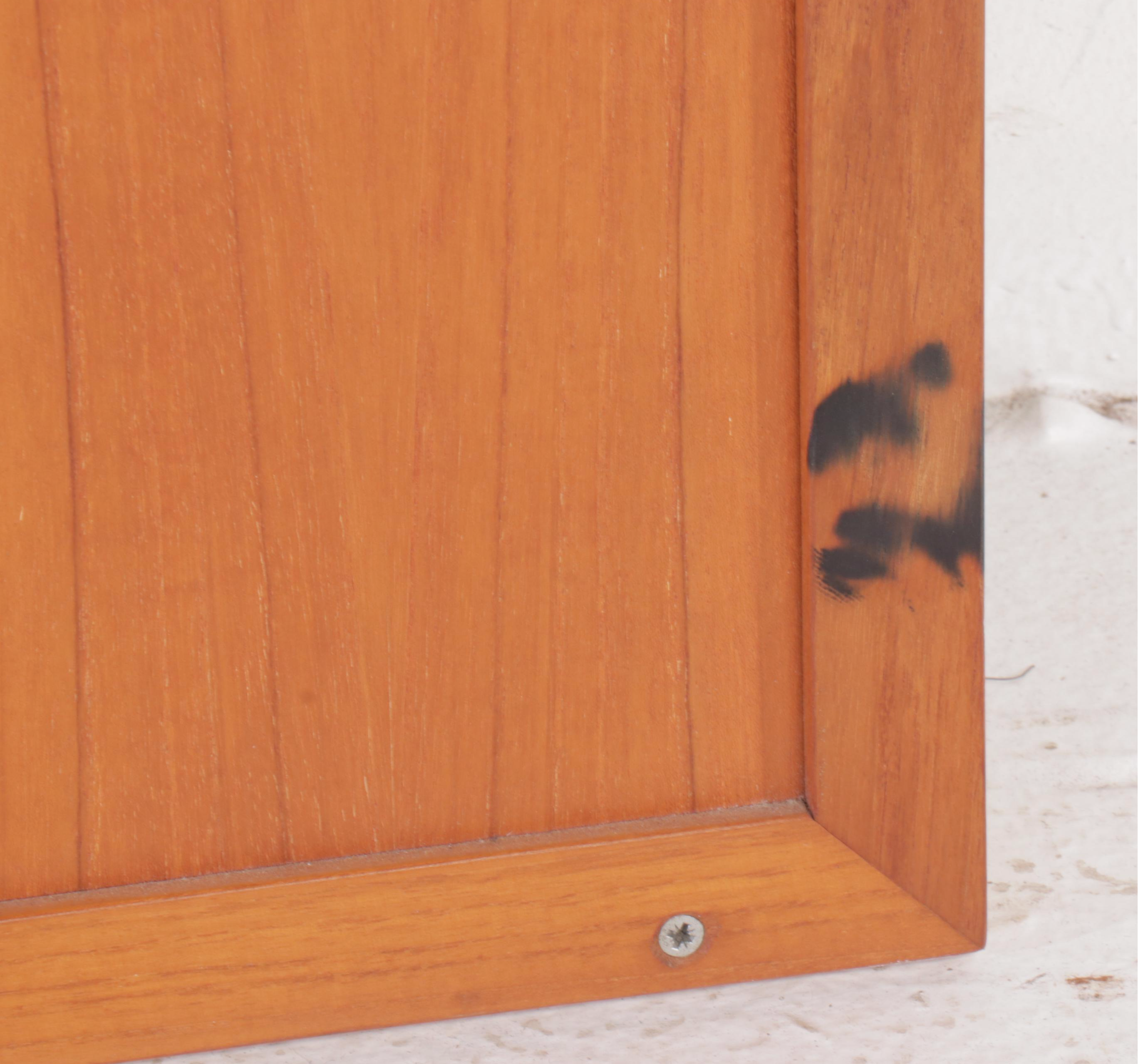 Oak Framed Triptych Mirror