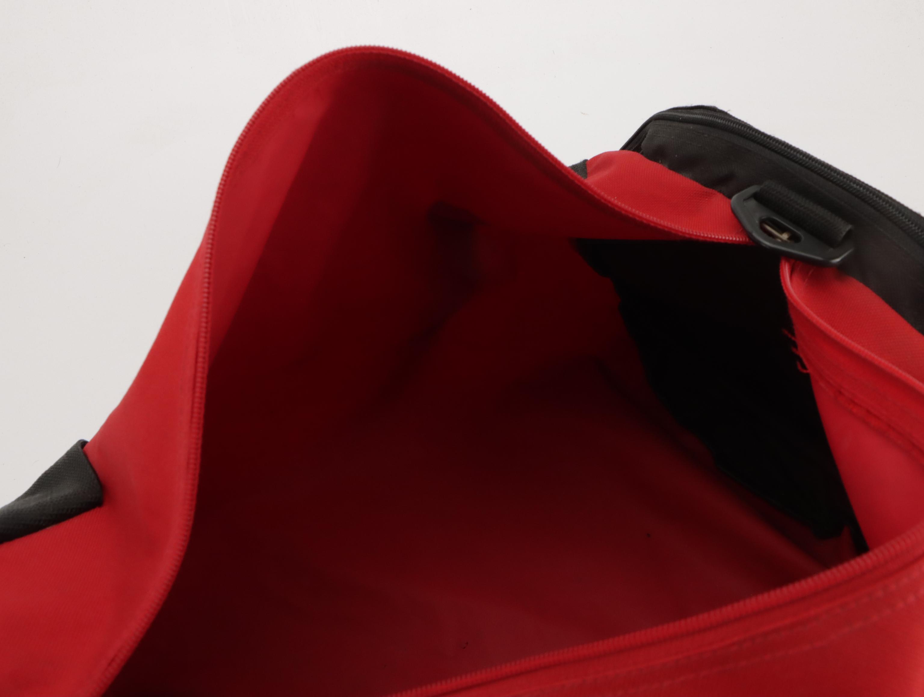 Eddie Bauer Extra Large Nylon Duffel Bag with Other Small Promotional Duffel