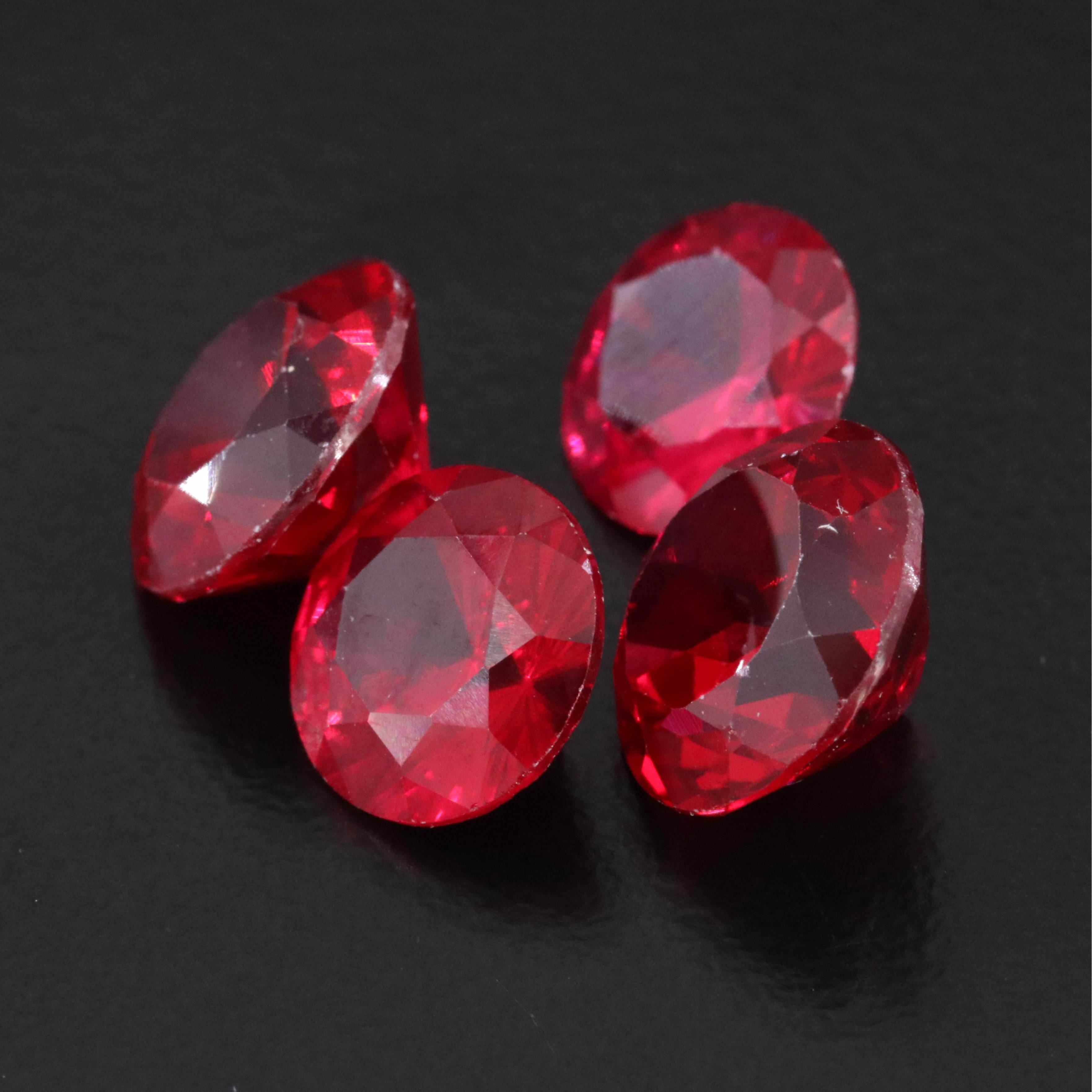 Loose 61.59 CTW Lab Grown Ruby