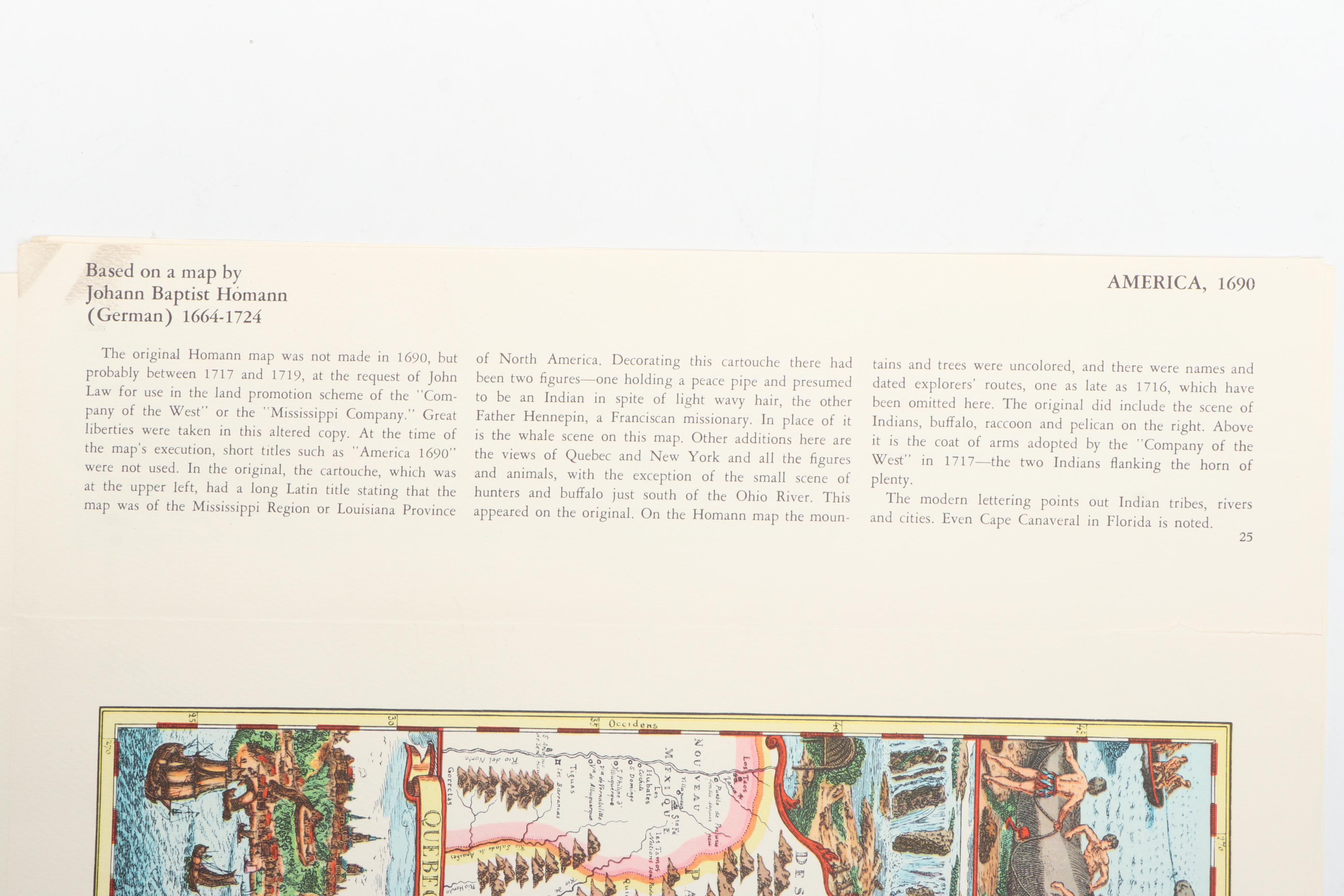 Reproduction Maps Featuring "Antique Maps of the World" by Sterling Publishing