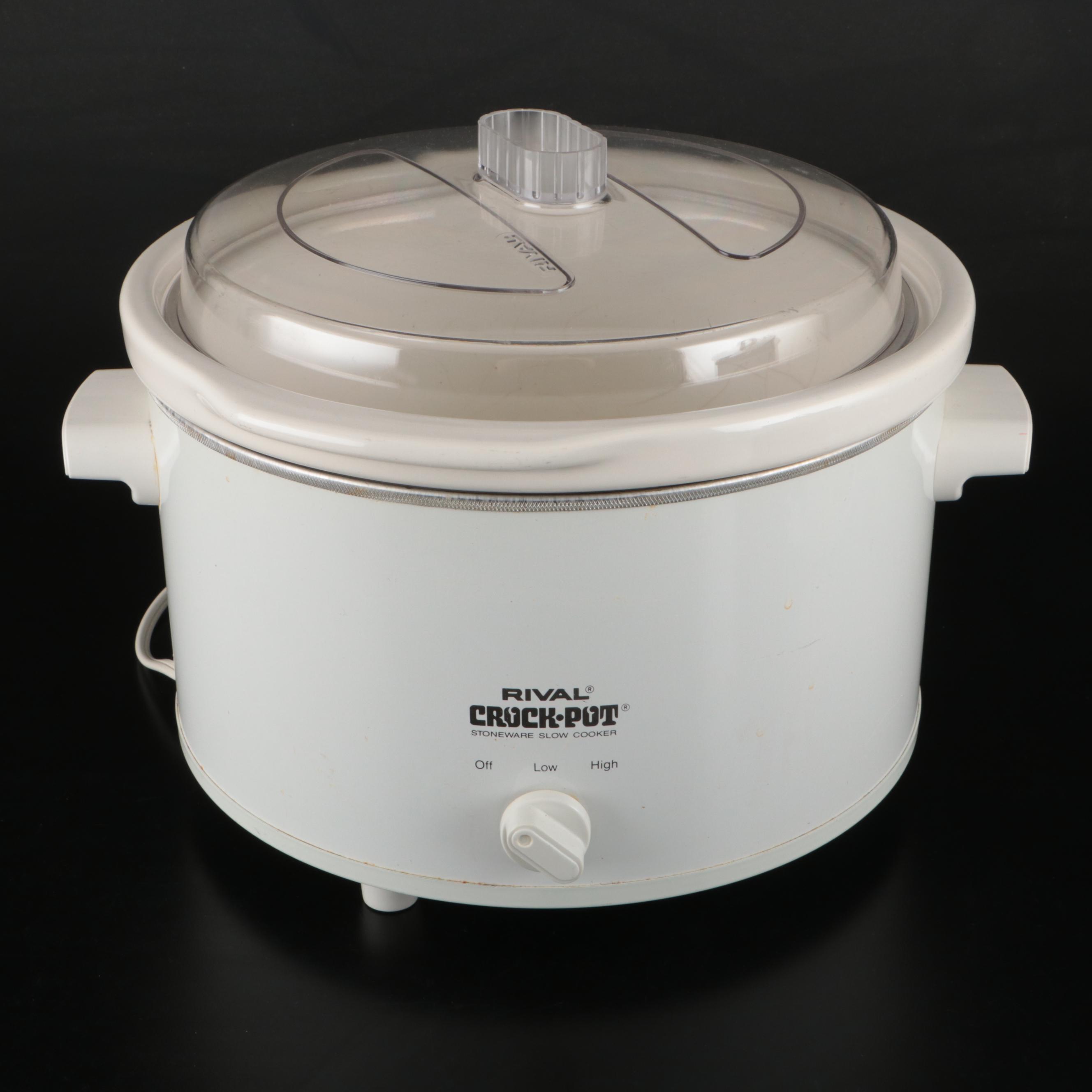 Rival Crock-Pot with Black and Decker Rice Cooker and Dish Towels