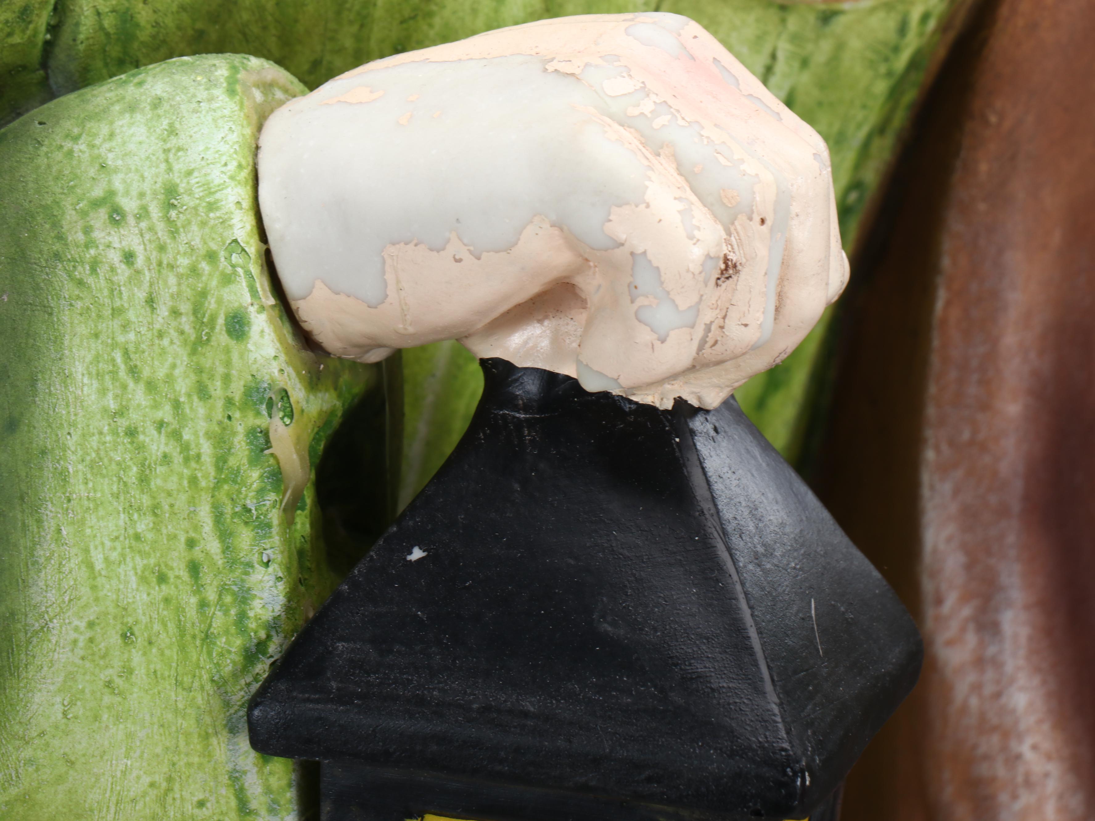 Nativity Scene Plaster St. Mary, Joseph and Infant Jesus