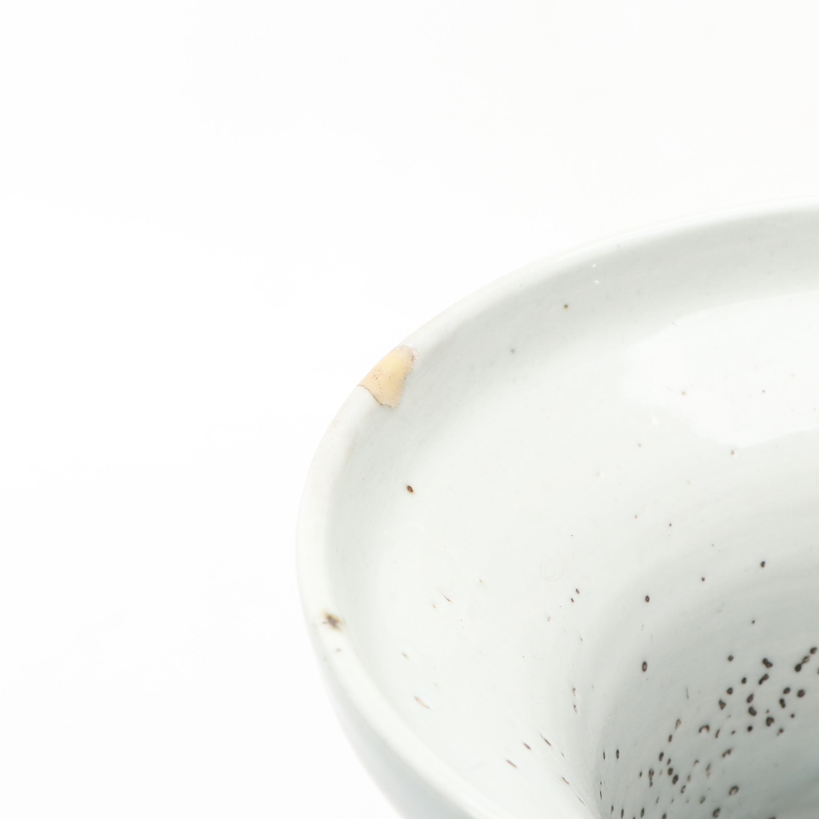 Chinese Hand-Decorated Baluster Vase with Guardian Lion Handles