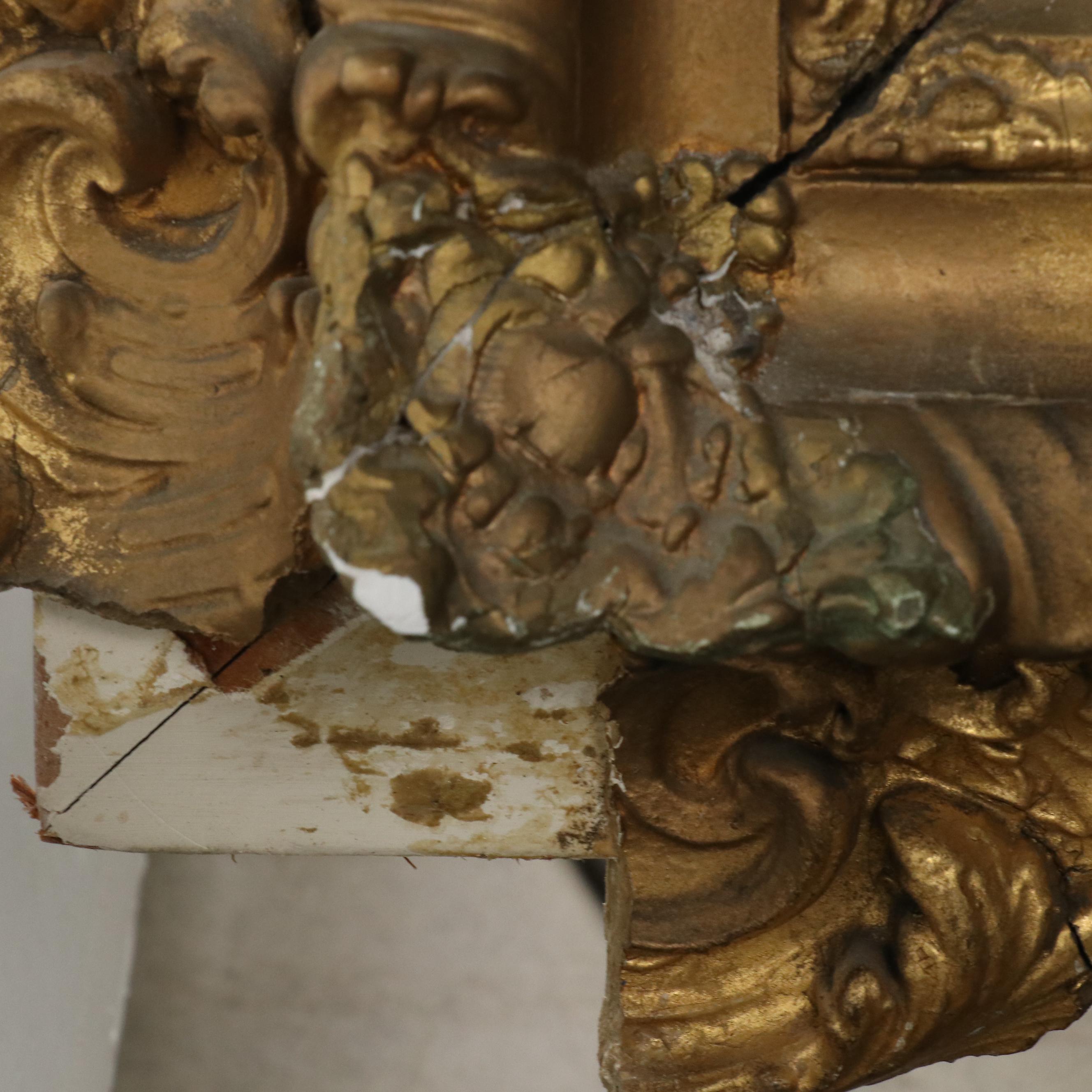 After Simon Vouet "The Fortune Teller" Oil Painting, 18th Century