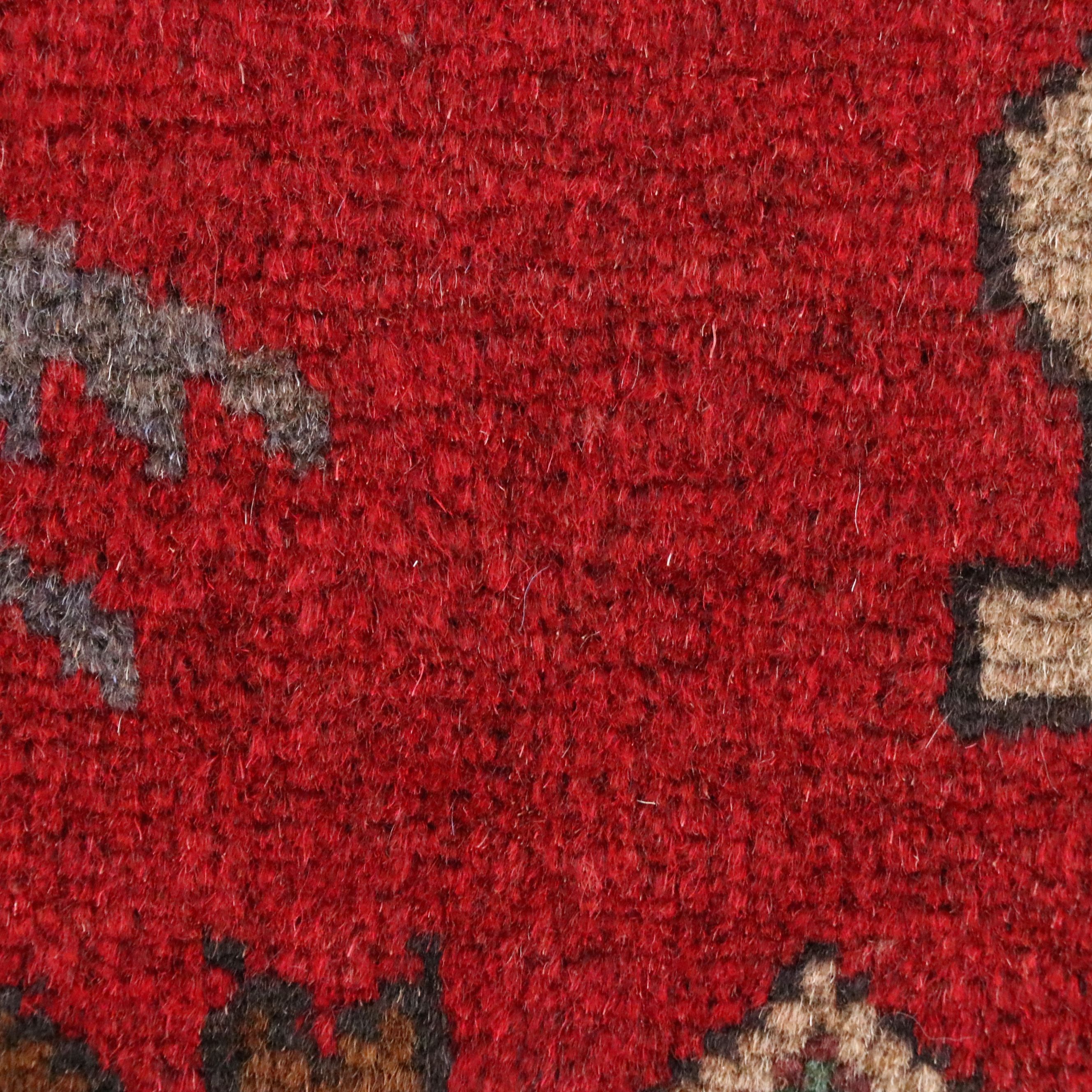 4'1 x 6'3 Hand-Knotted Afghan Pictorial Area Rug