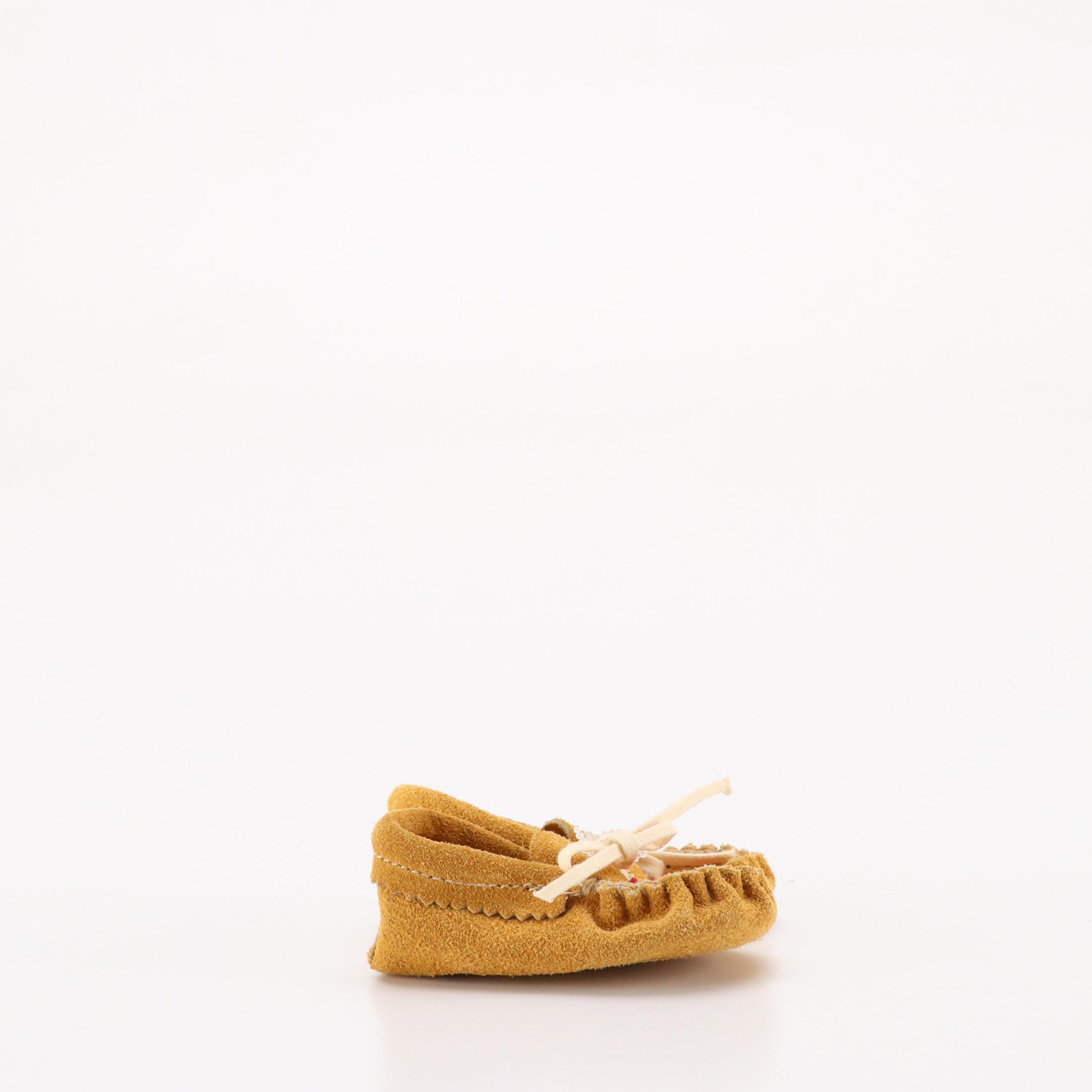 Children's Vintage Leather Western Boots with Infant Moccasin Slippers