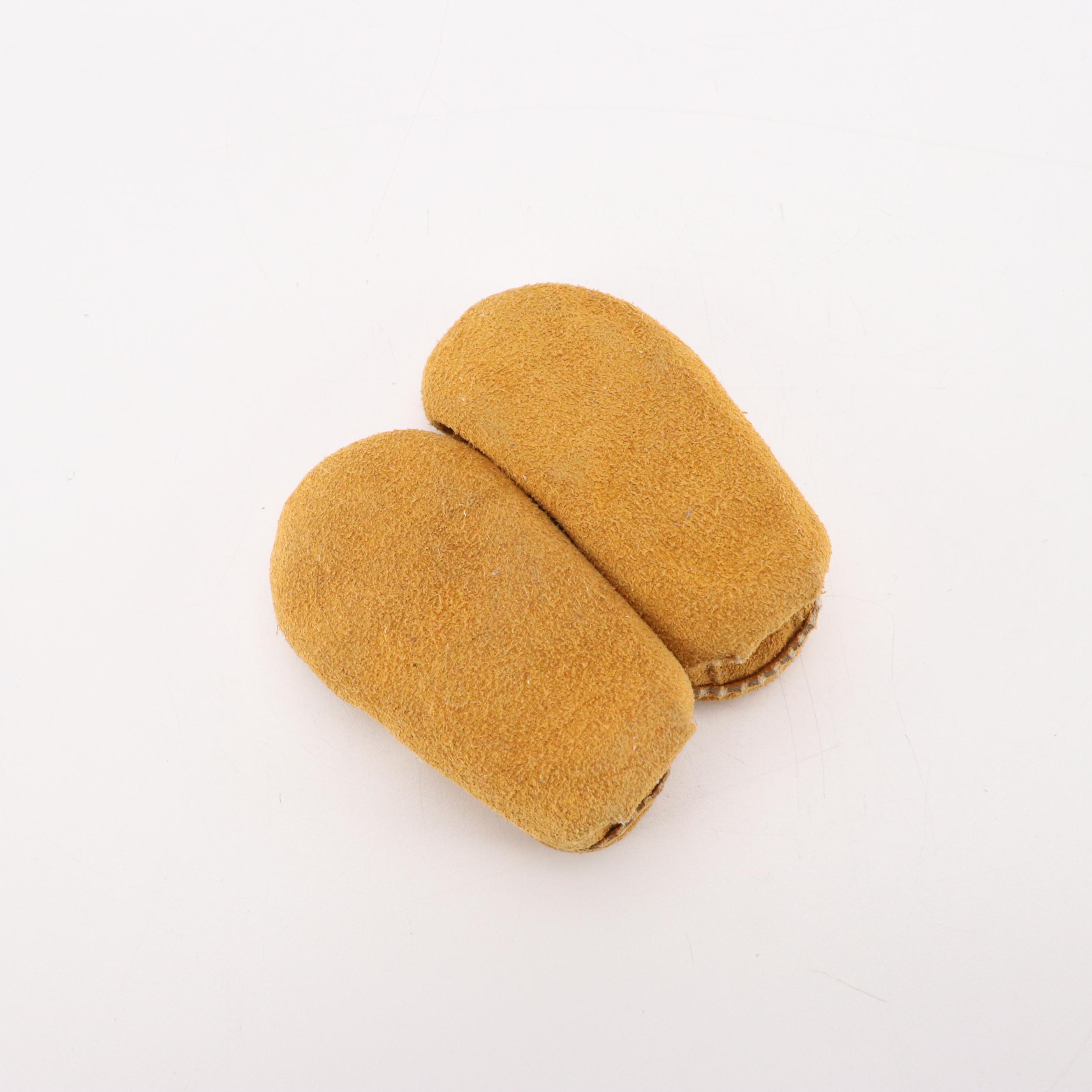 Children's Vintage Leather Western Boots with Infant Moccasin Slippers