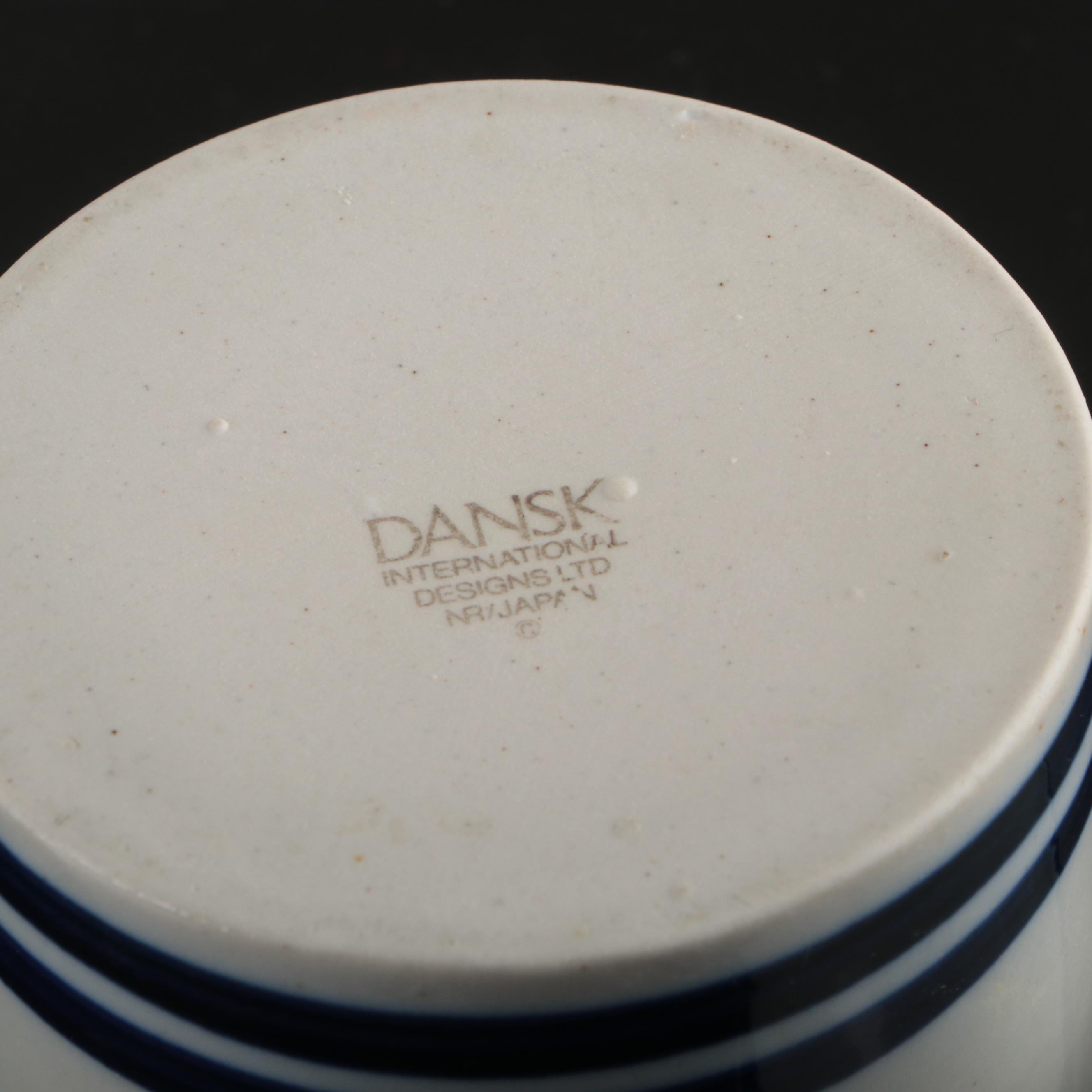 Dansk Ceramic Plates and Table Accessories